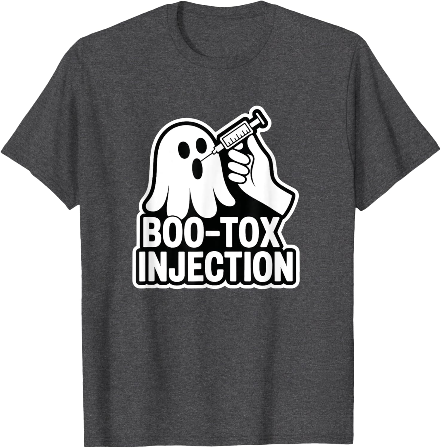 Boo Tox Injection Halloween Graphic T-Shirt for Spooky Fun Celebrations - 5