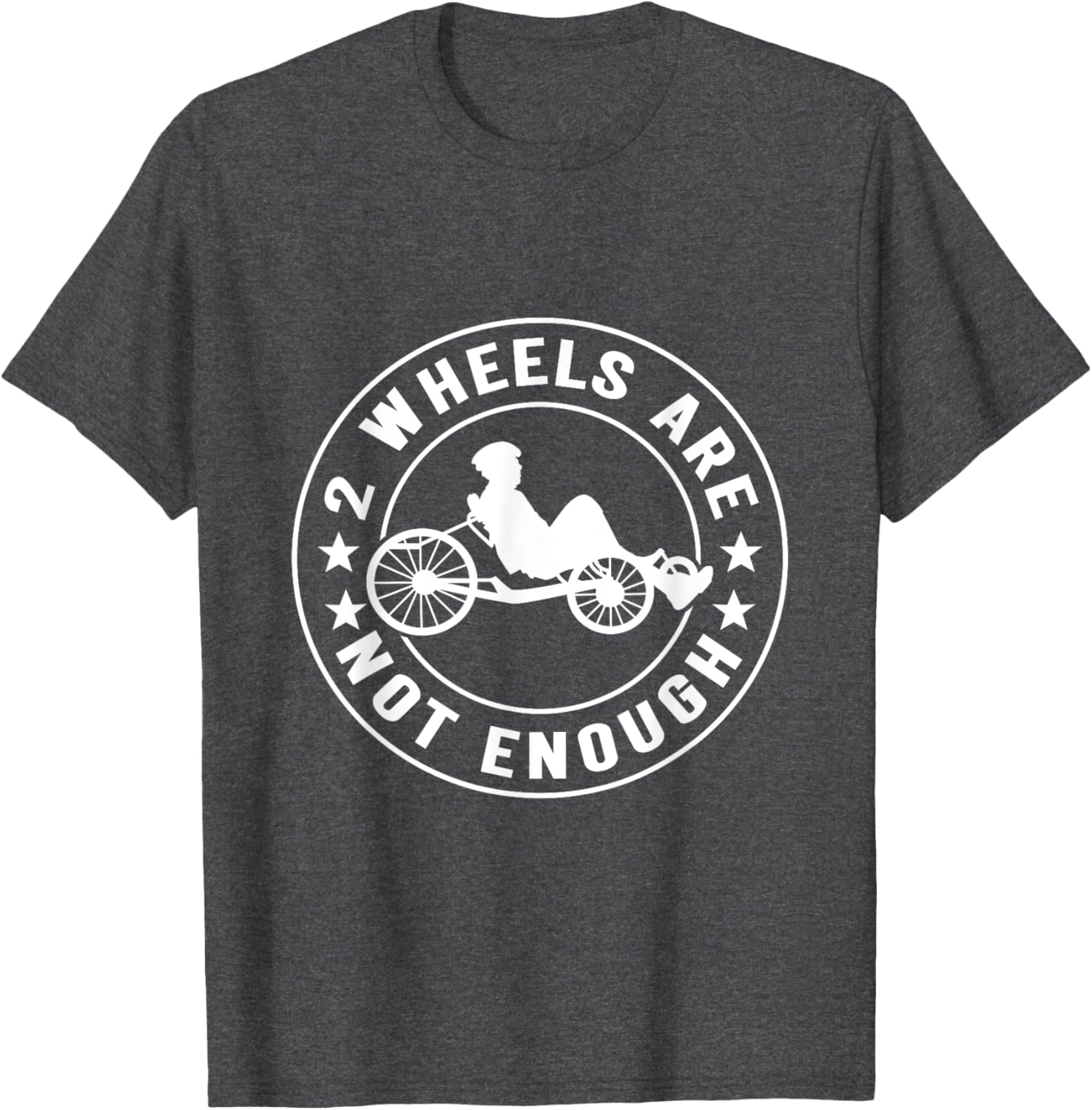 Recumbent Trike Cycling T-Shirt for Enthusiasts - Fun and Comfortable Wear - 9