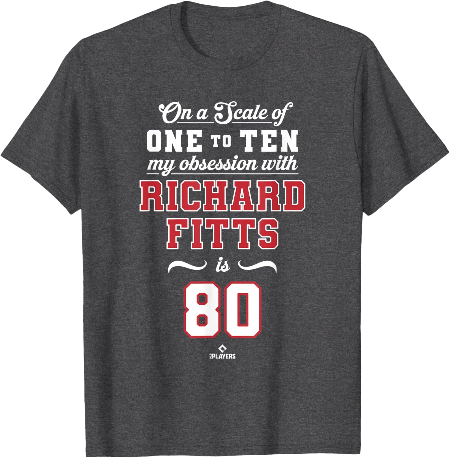Obsession Richard Fitts 80 Boston MLBPA T-Shirt for Sports Fans - 3