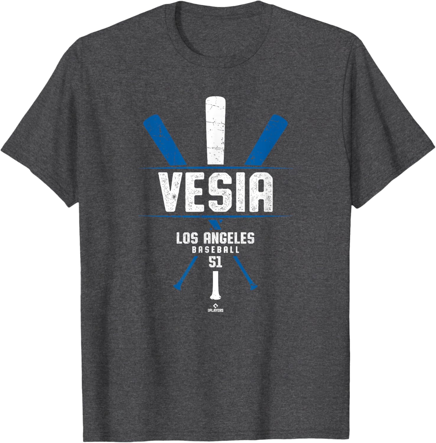 Vintage Alex Vesia Gameday Baseball Tee Los Angeles Sports Apparel - 2