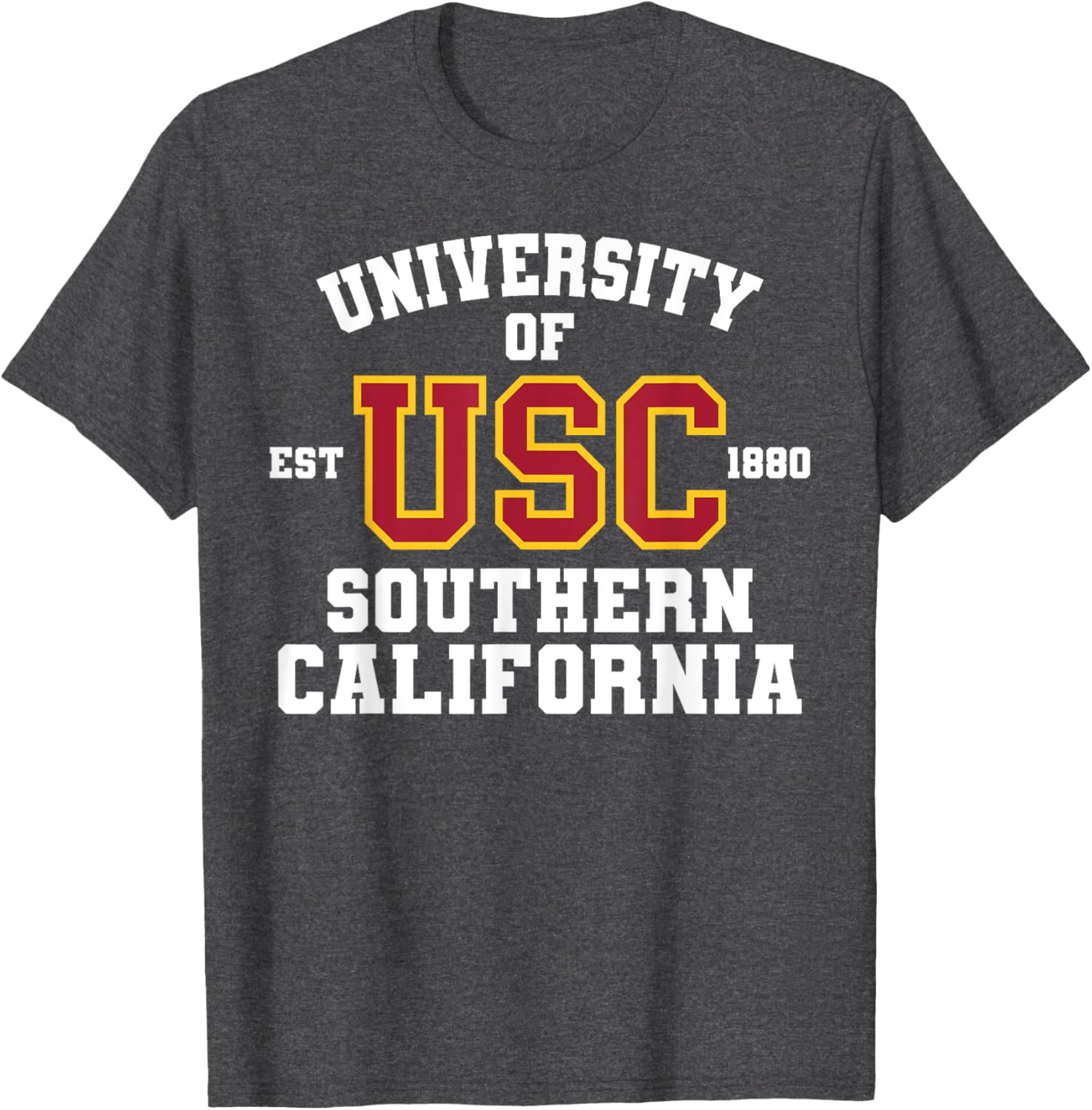 USC Established 1880 University of Southern California T-Shirt for Fans - 15