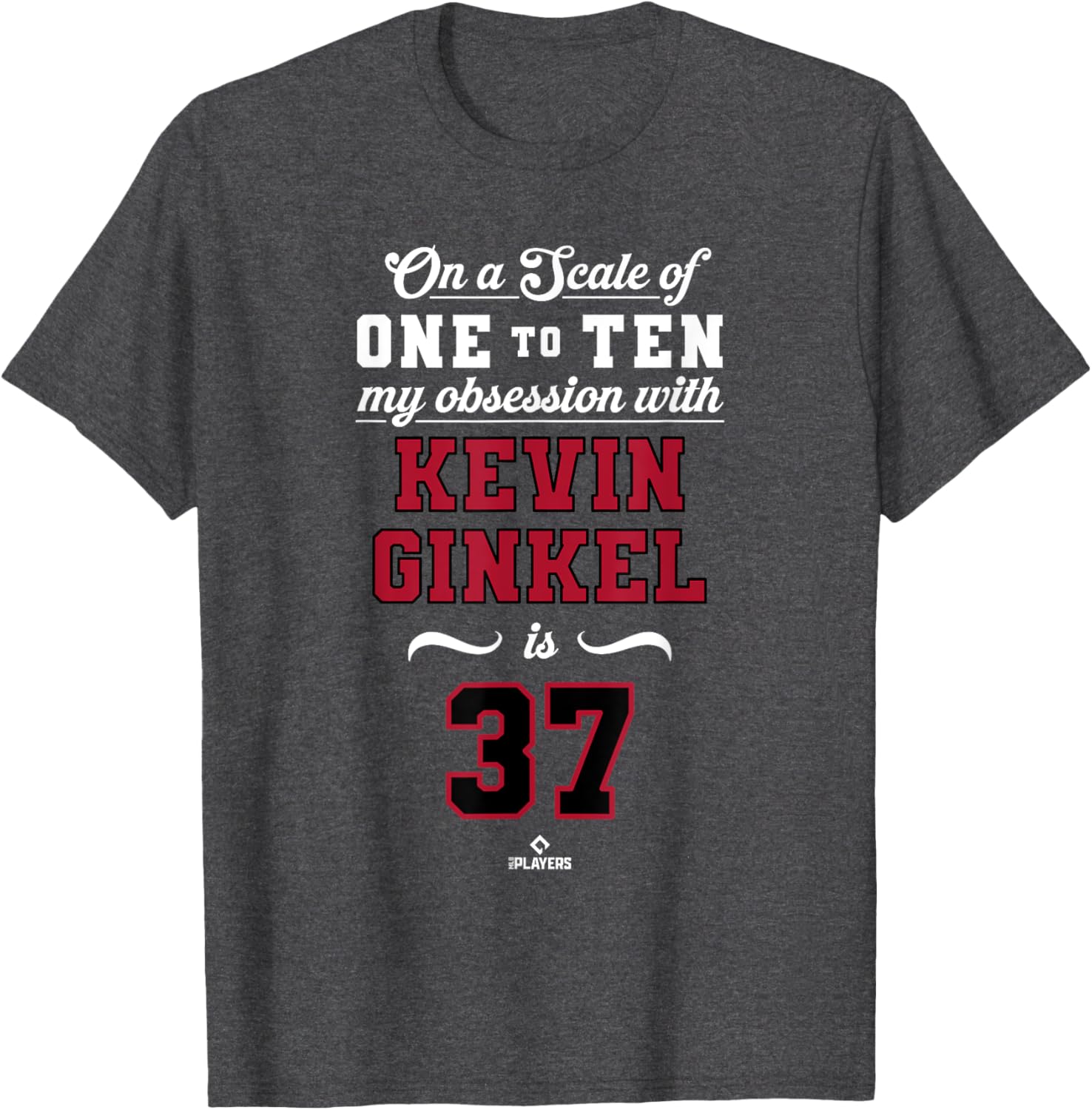 Obsession Kevin Ginkel 37 Arizona MLBPA T-Shirt for Fans and Collectors - 2