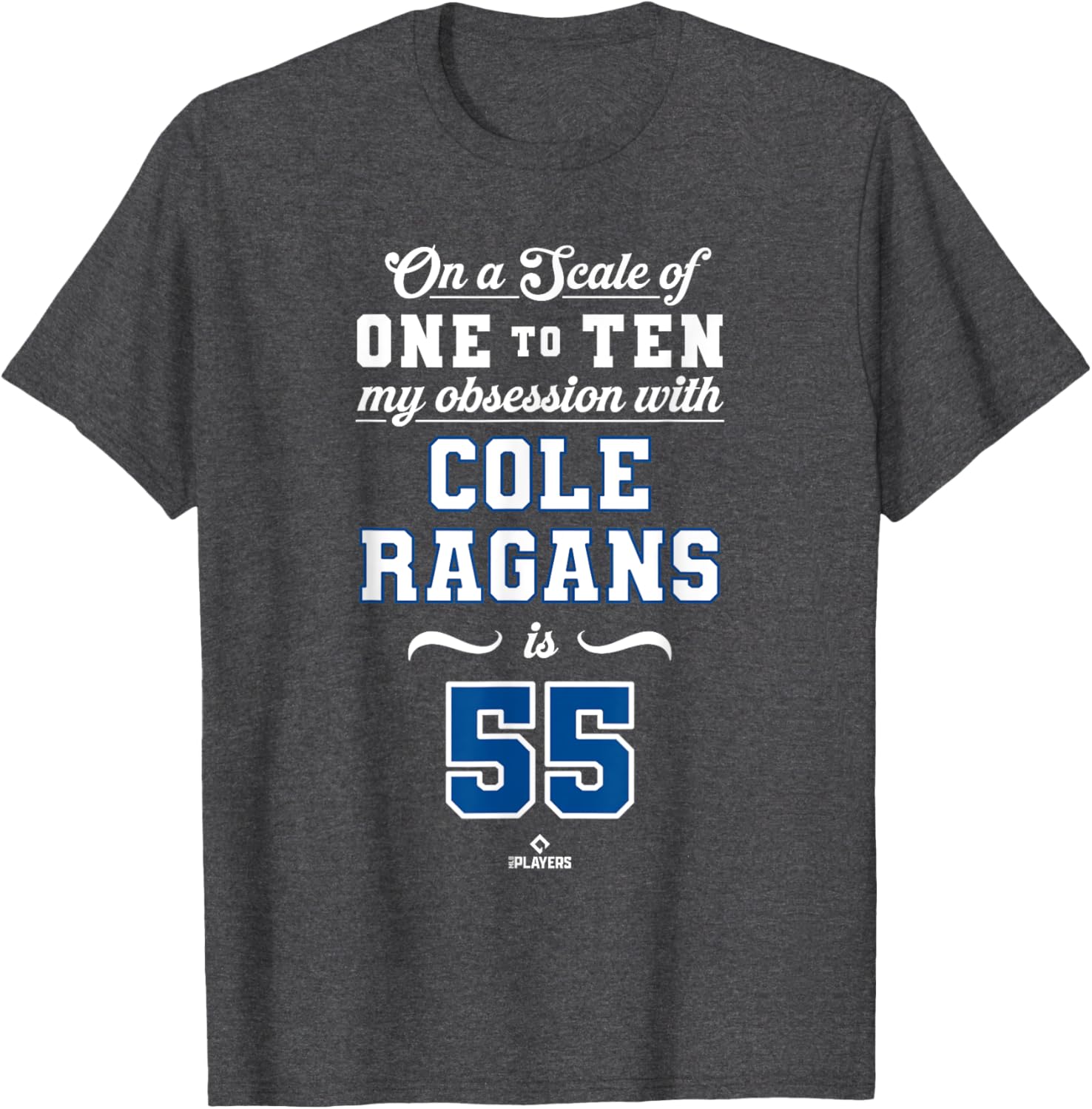 Obsession Cole Ragans 55 Kansas City MLBPA Graphic T-Shirt for Fans - 5