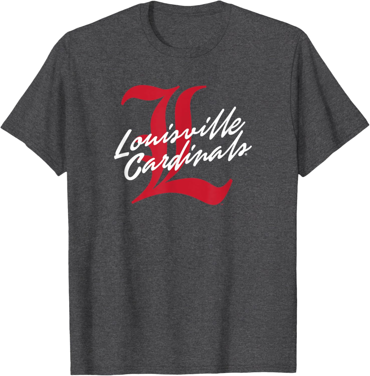 University of Louisville Cardinals Modern Logo T-Shirt for Fans & Sports Lovers - 1