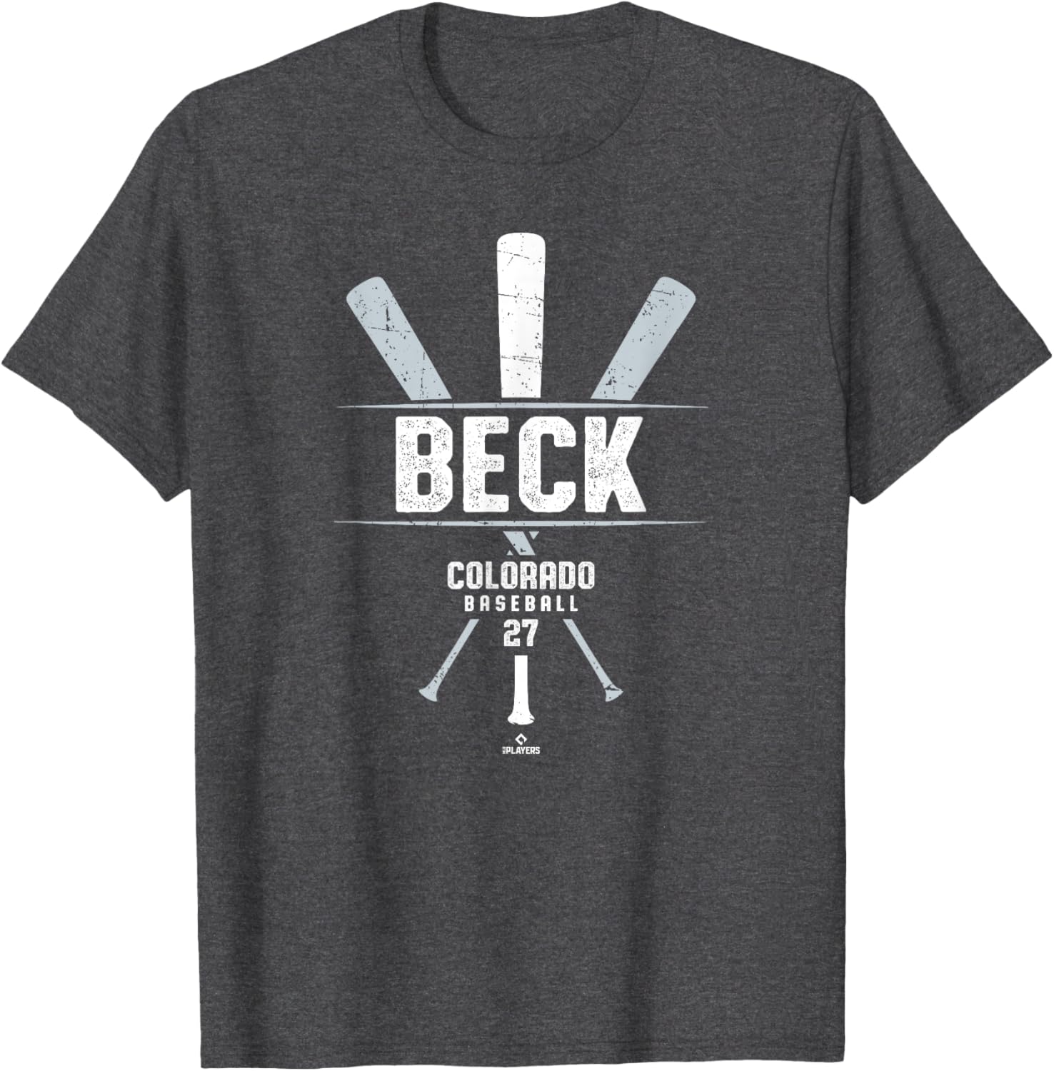 Vintage Baseball Gameday T-Shirt for Jordan Beck Colorado Fans - 2
