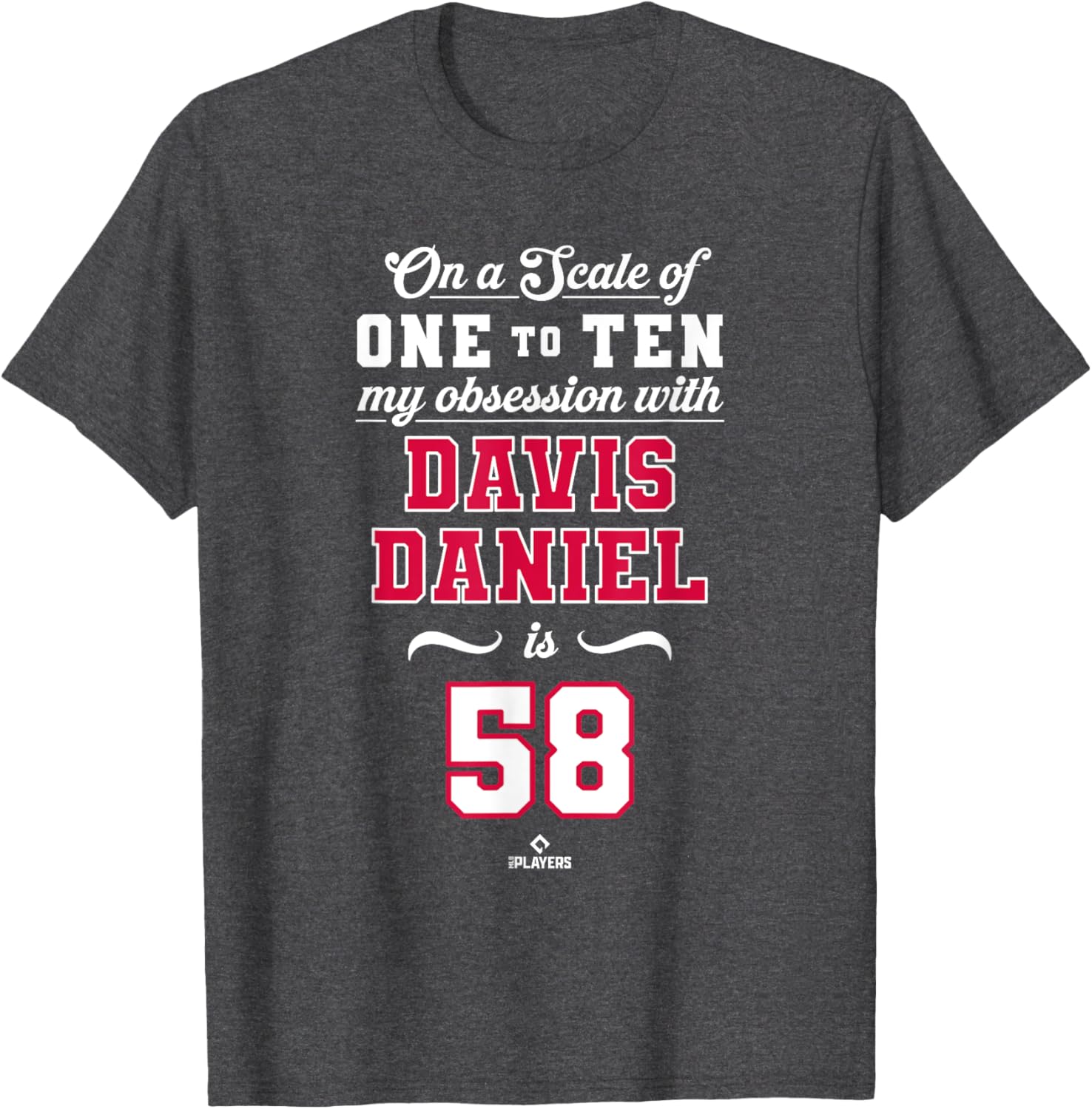 Obsession Davis Daniel 58 Atlanta MLBPA T-Shirt for Fans and Collectors - 5