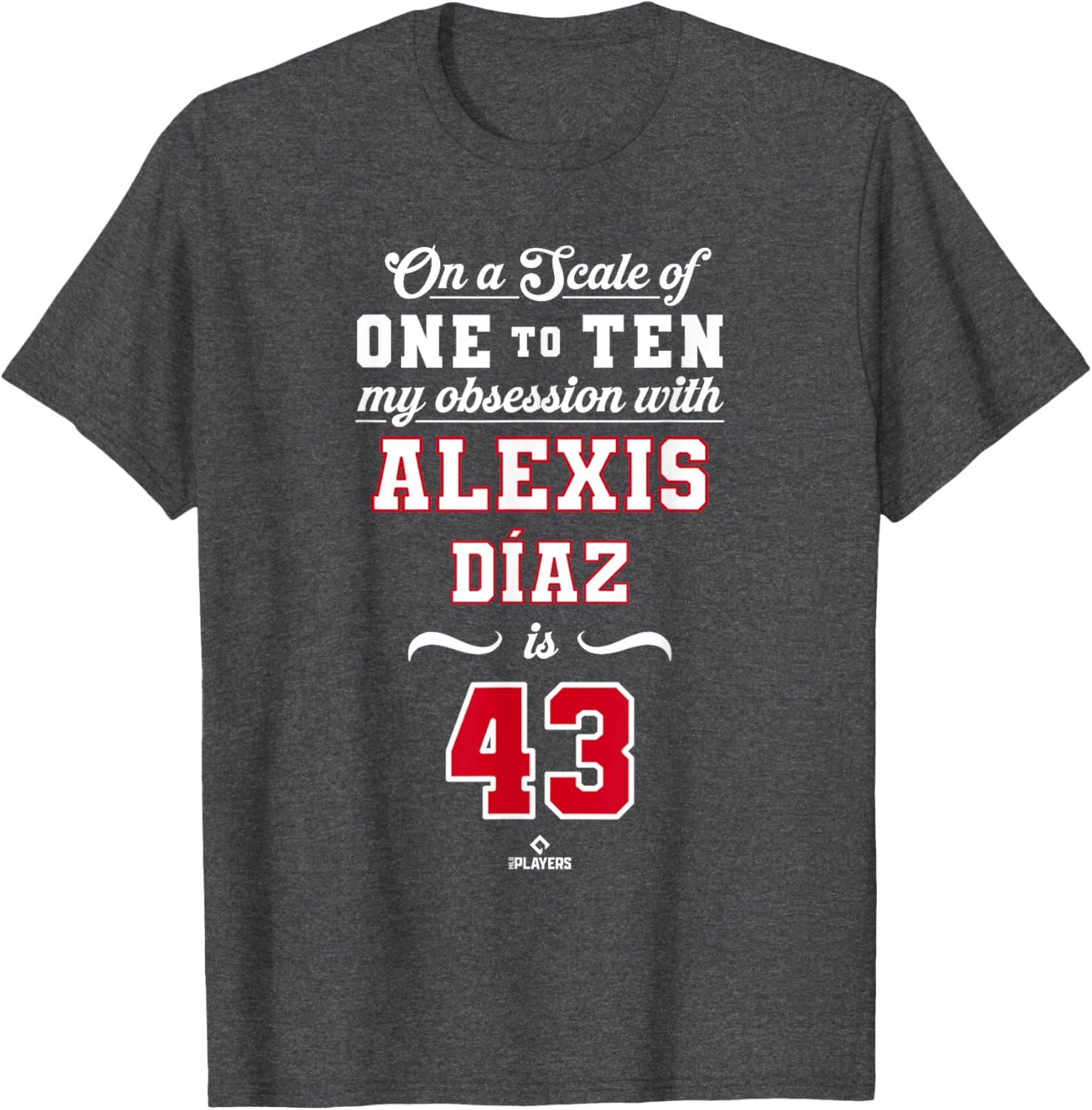 Obsession Alexis Diaz 43 Cincinnati MLBPA T-Shirt for Fans and Collectors - 2