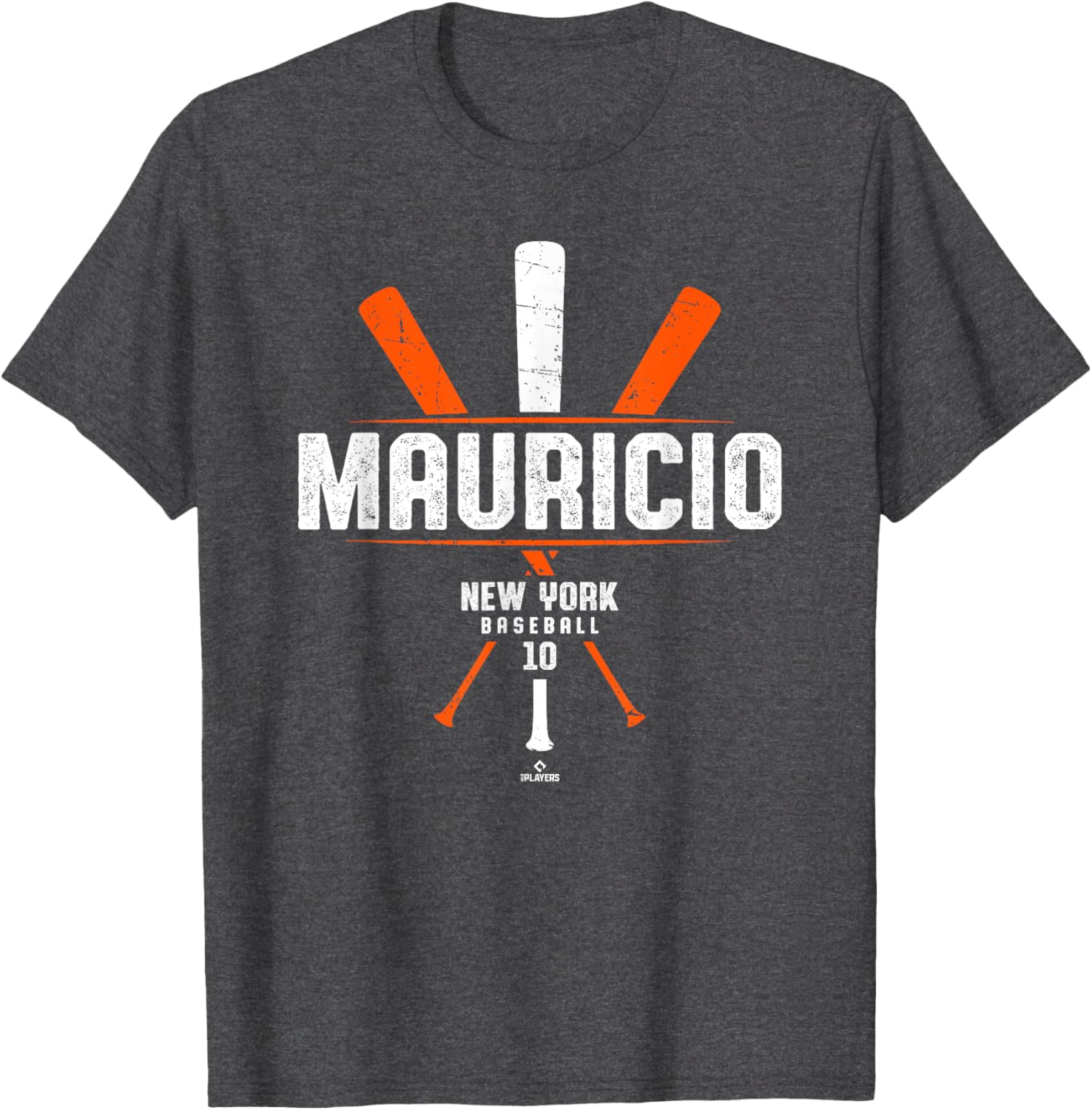 Vintage Ronny Mauricio Gameday T-Shirt New York Baseball Bat Design - 3