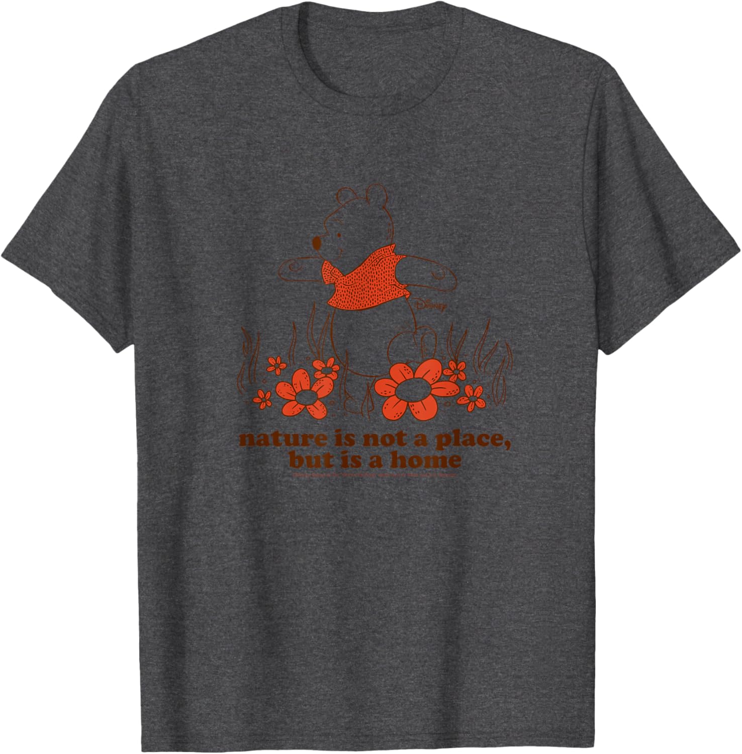 Winnie The Pooh Nature T-Shirt Cozy Home Inspired Apparel for All - 1