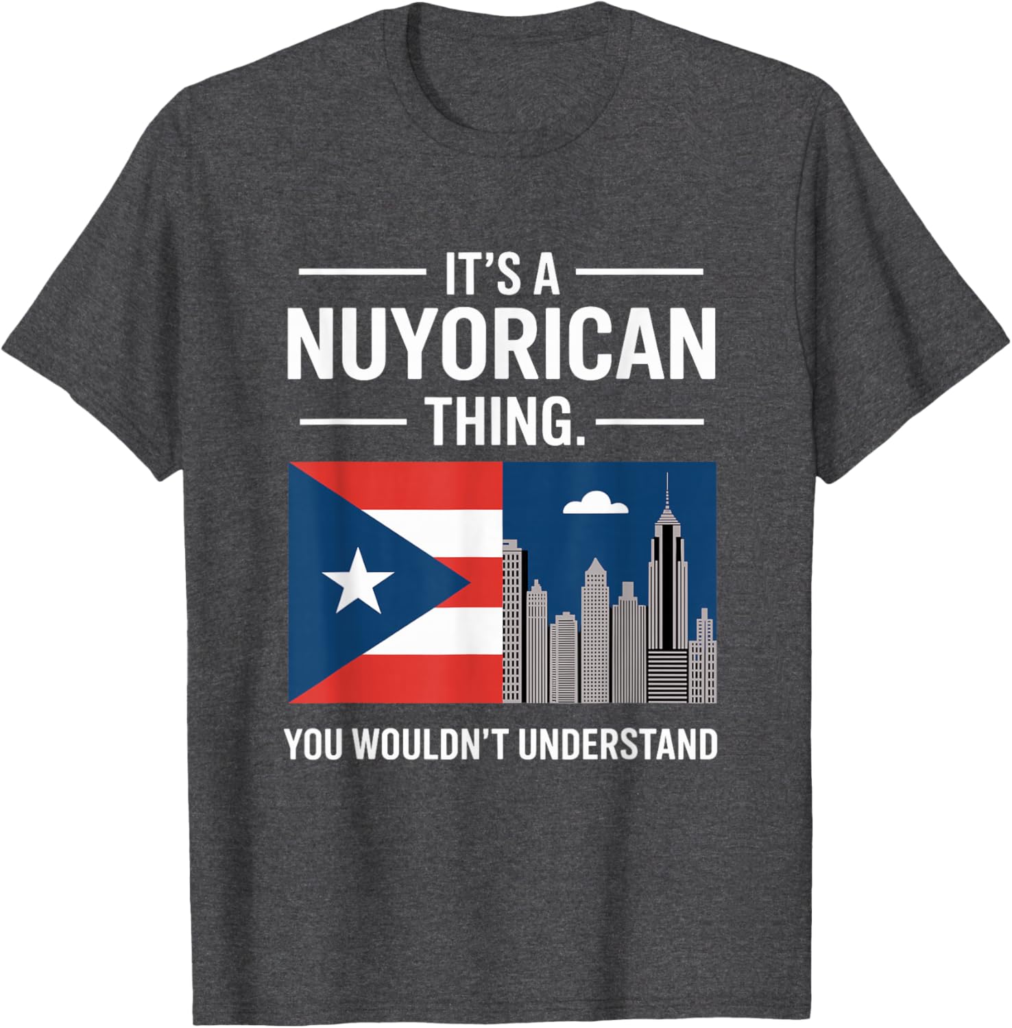 Nuyorican Puerto Rico Boricua New York T-Shirt for Proud Locals - 16