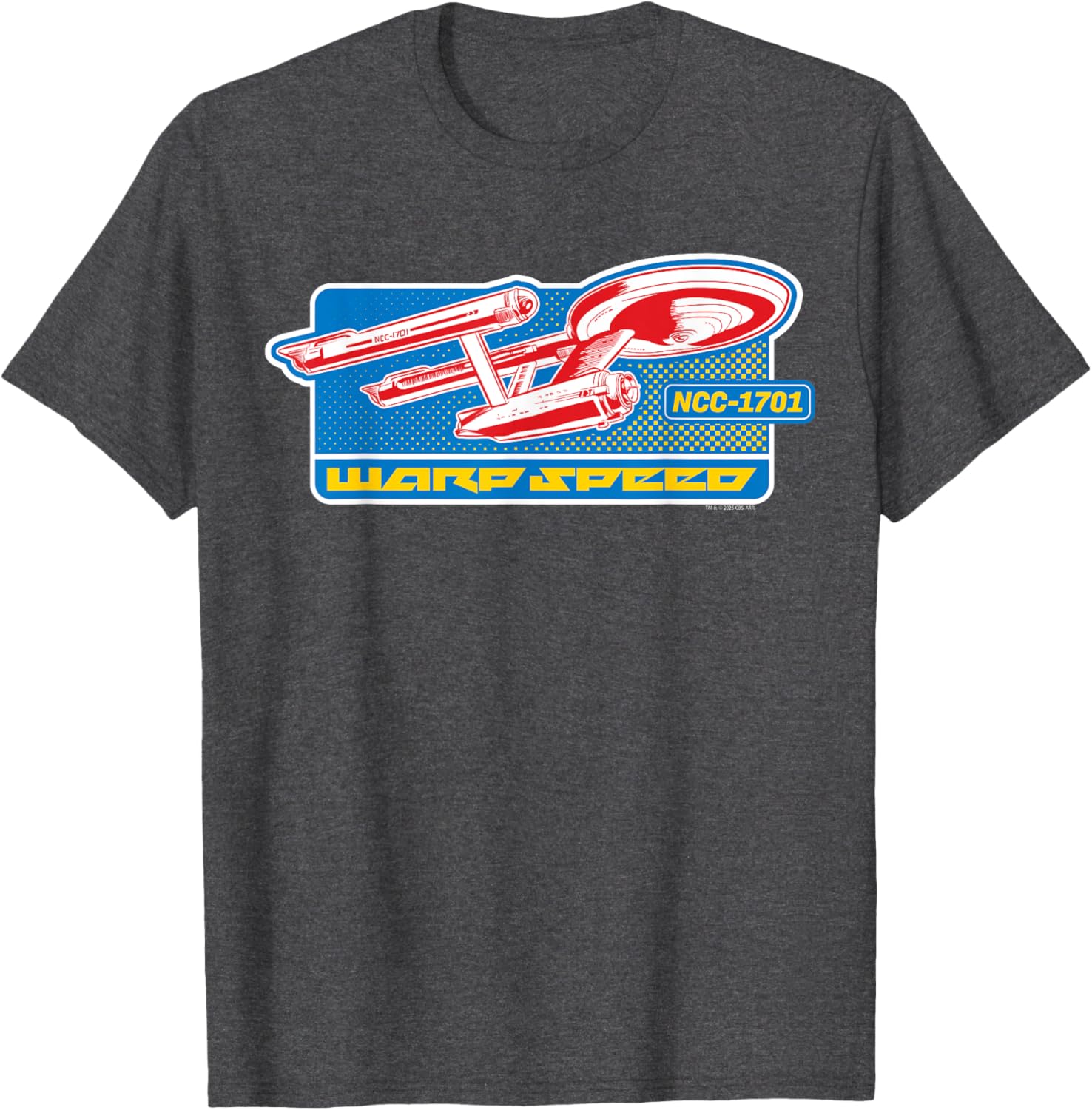 Official Star Trek Warp Speed T-Shirt for Fans of Sci-Fi Apparel - 5