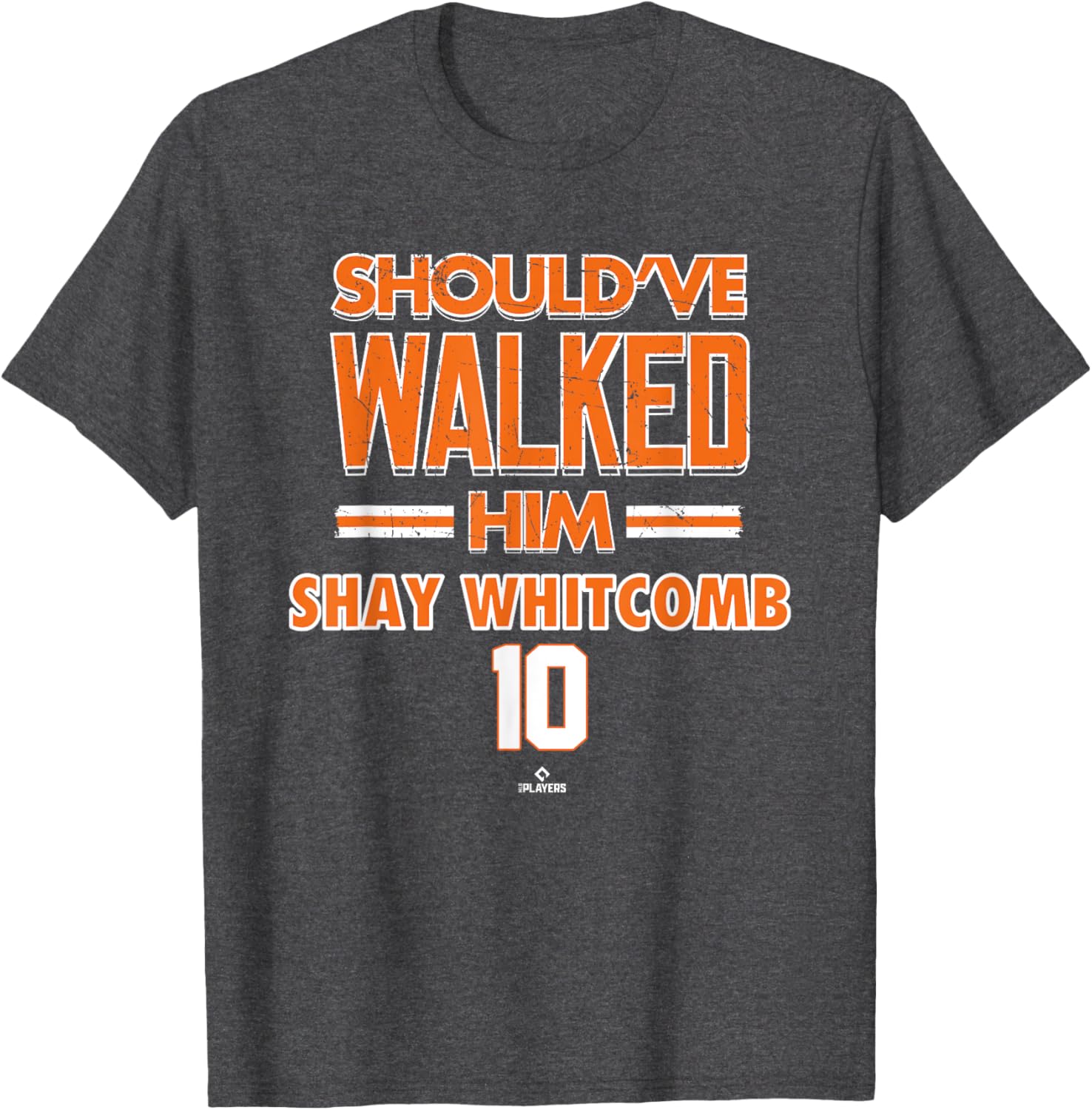 Shay Whitcomb Houston Baseball Should've Walked Him T-Shirt for Fans - 4