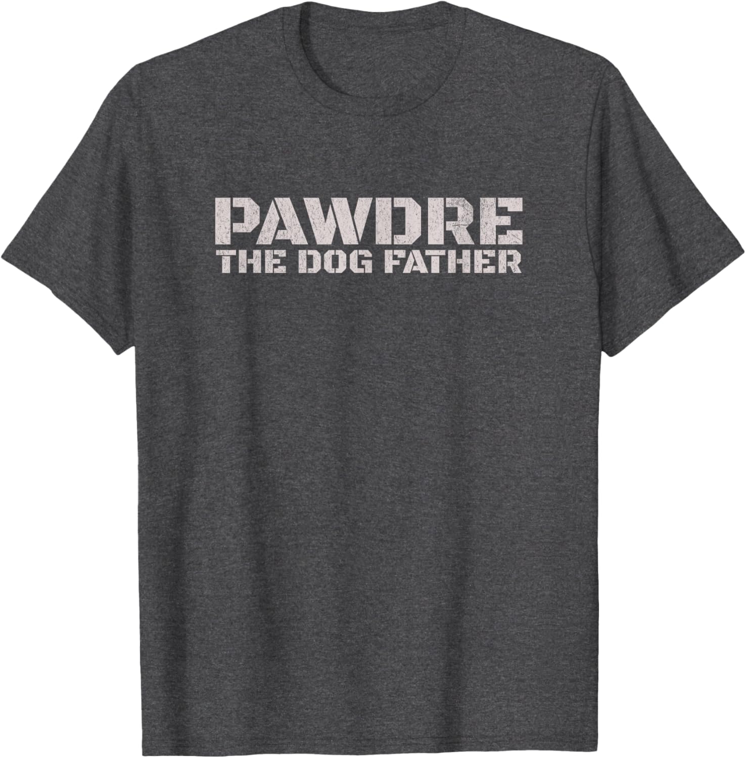 PAWDRE The Dog Father Dog Dad Christmas T-Shirt for Dog Lovers - 6