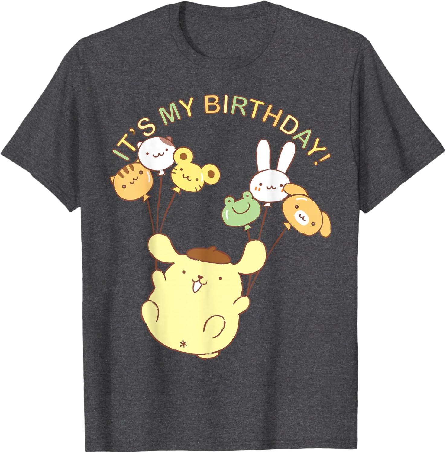 Pompompurin It's My Birthday T-Shirt Cute Design for Celebrations - 4