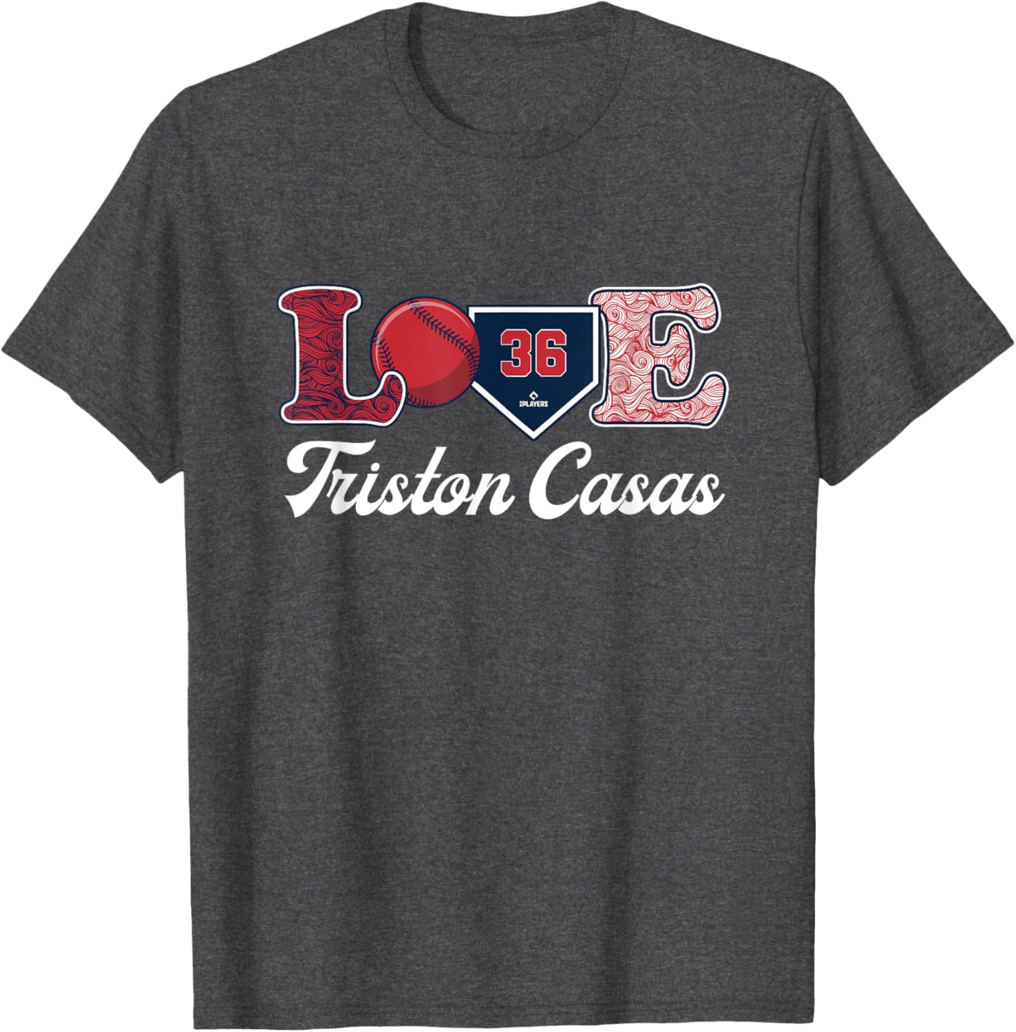 Triston Casas Boston Red Sox MLBPA T-Shirt for Authentic Baseball Fans - 5