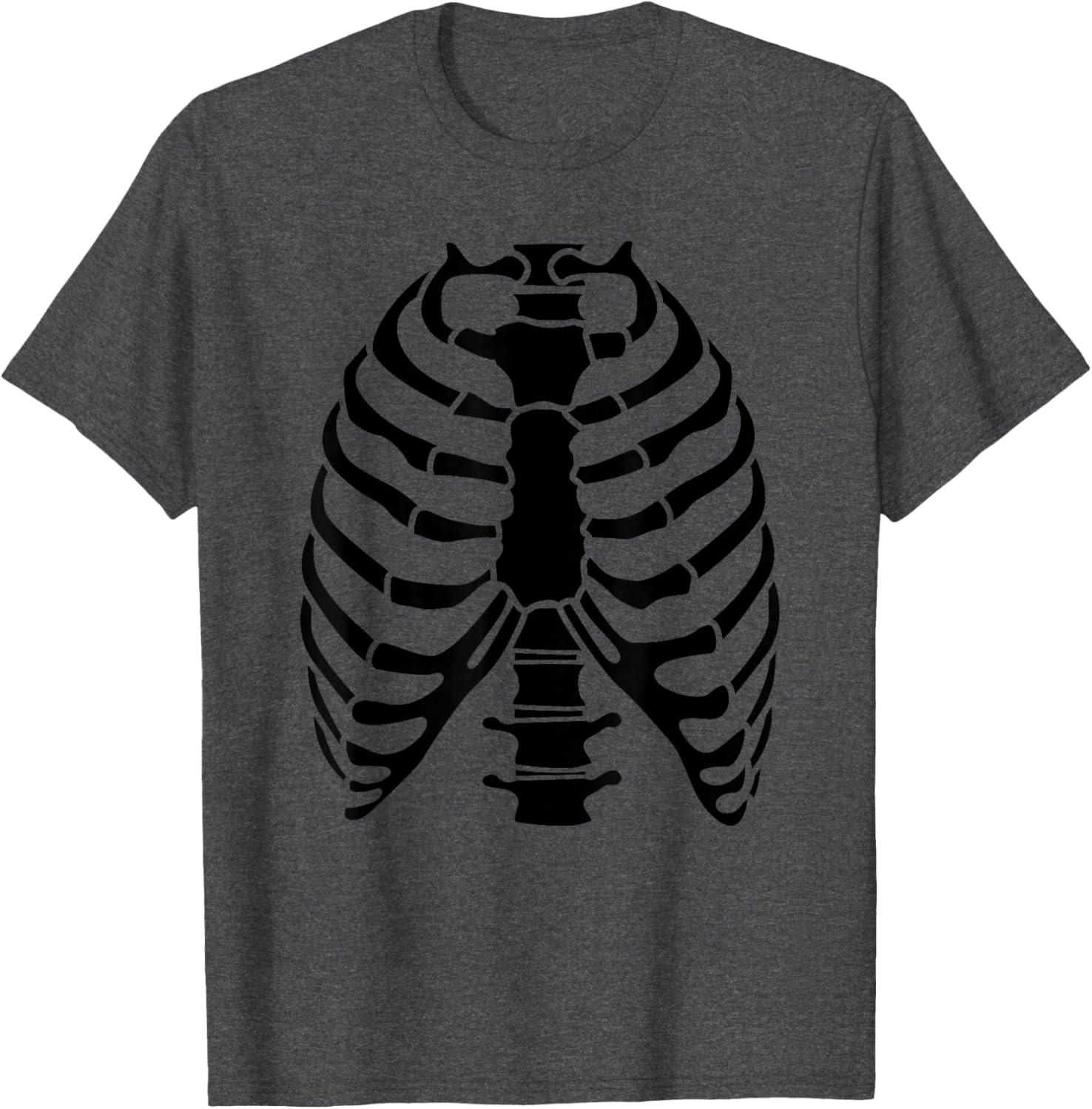Skeleton Rib Cage Halloween Costume T-Shirt for Fun Celebrations - 4