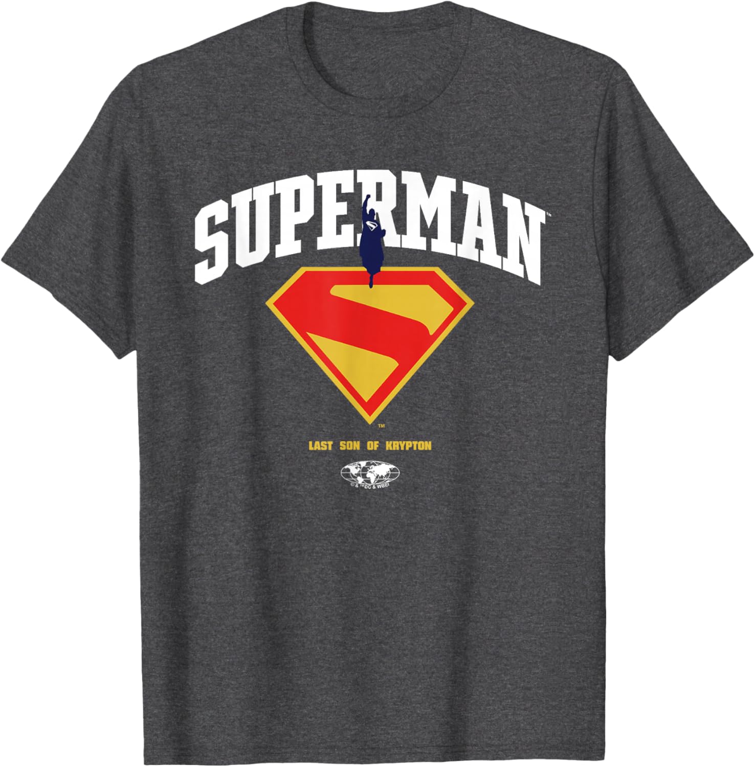 Superman 2025 College Logo T-Shirt for Stylish Fans and Students - 6