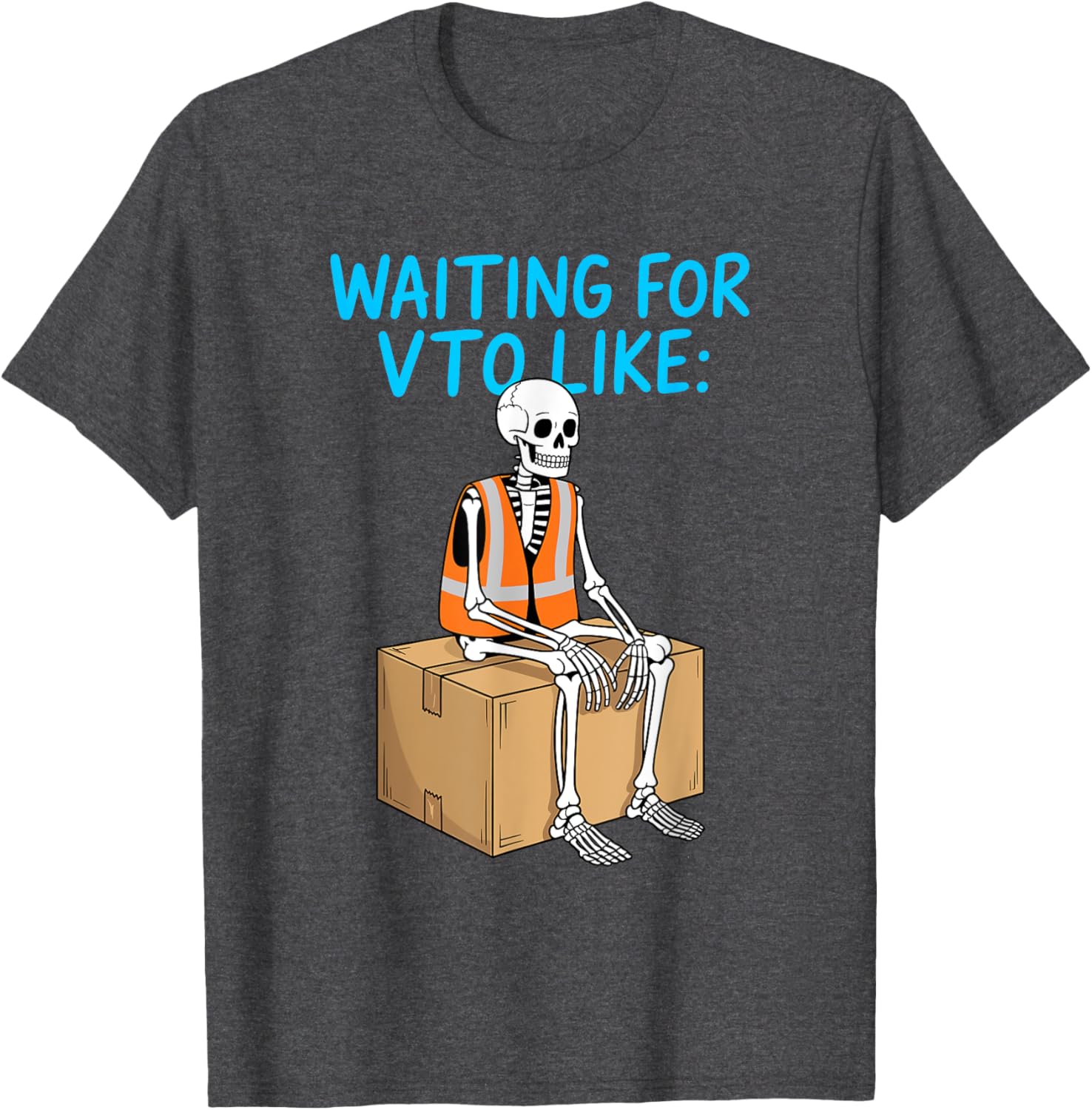 VTO Coworker Associate Skeleton T-Shirt for Fun Office Vibes - 18