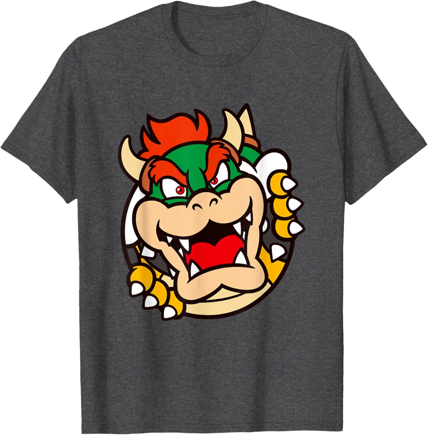 Super Mario Bros Bowser Big Koopa Breakout T-Shirt for Gamers - 1