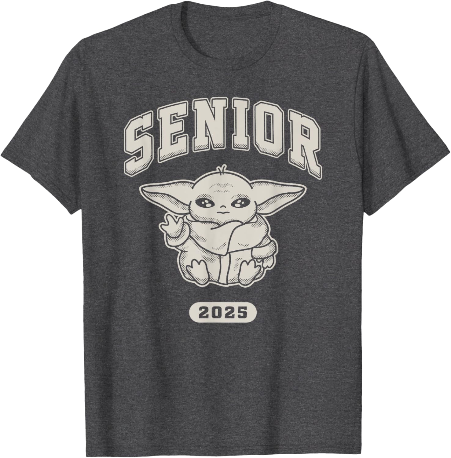 Star Wars The Mandalorian Senior Grogu High School T-Shirt for Fans - 2