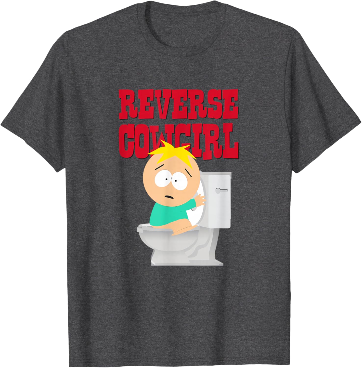 South Park Butters Reverse Cowgirl T-Shirt Fun Graphic Tee for Fans - 1