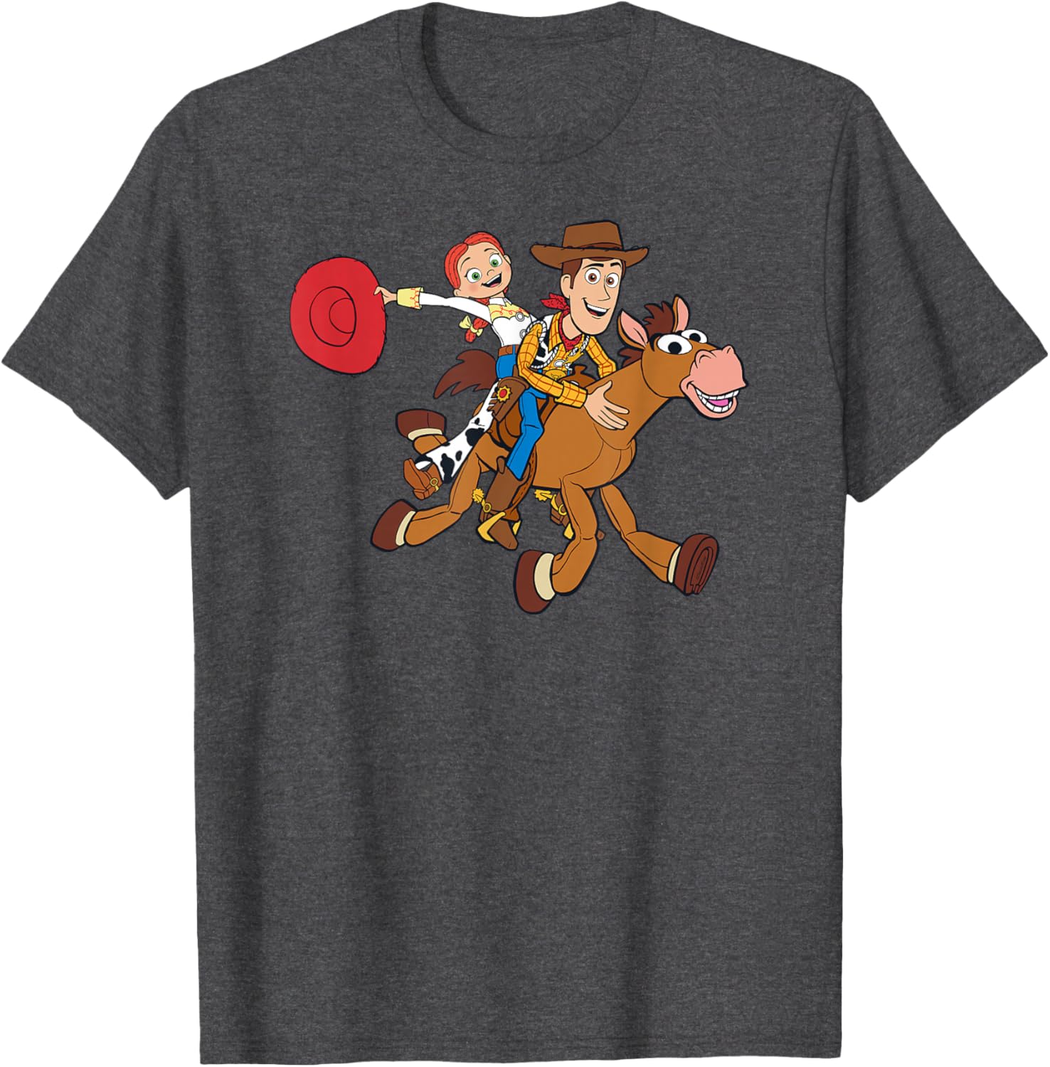 Toy Story Woody Jessie Bullseye T-Shirt Fun Kids Clothing Apparel - 11