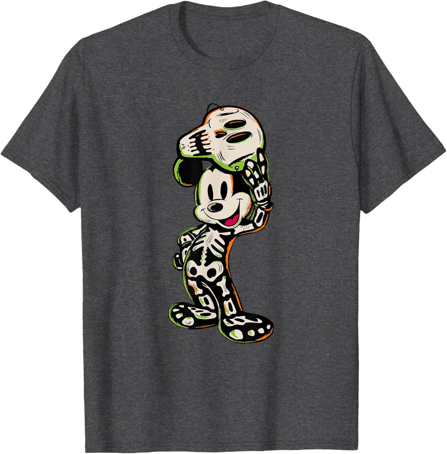 Disney Mickey Skeleton Halloween T-Shirt for Kids and Adults - 7