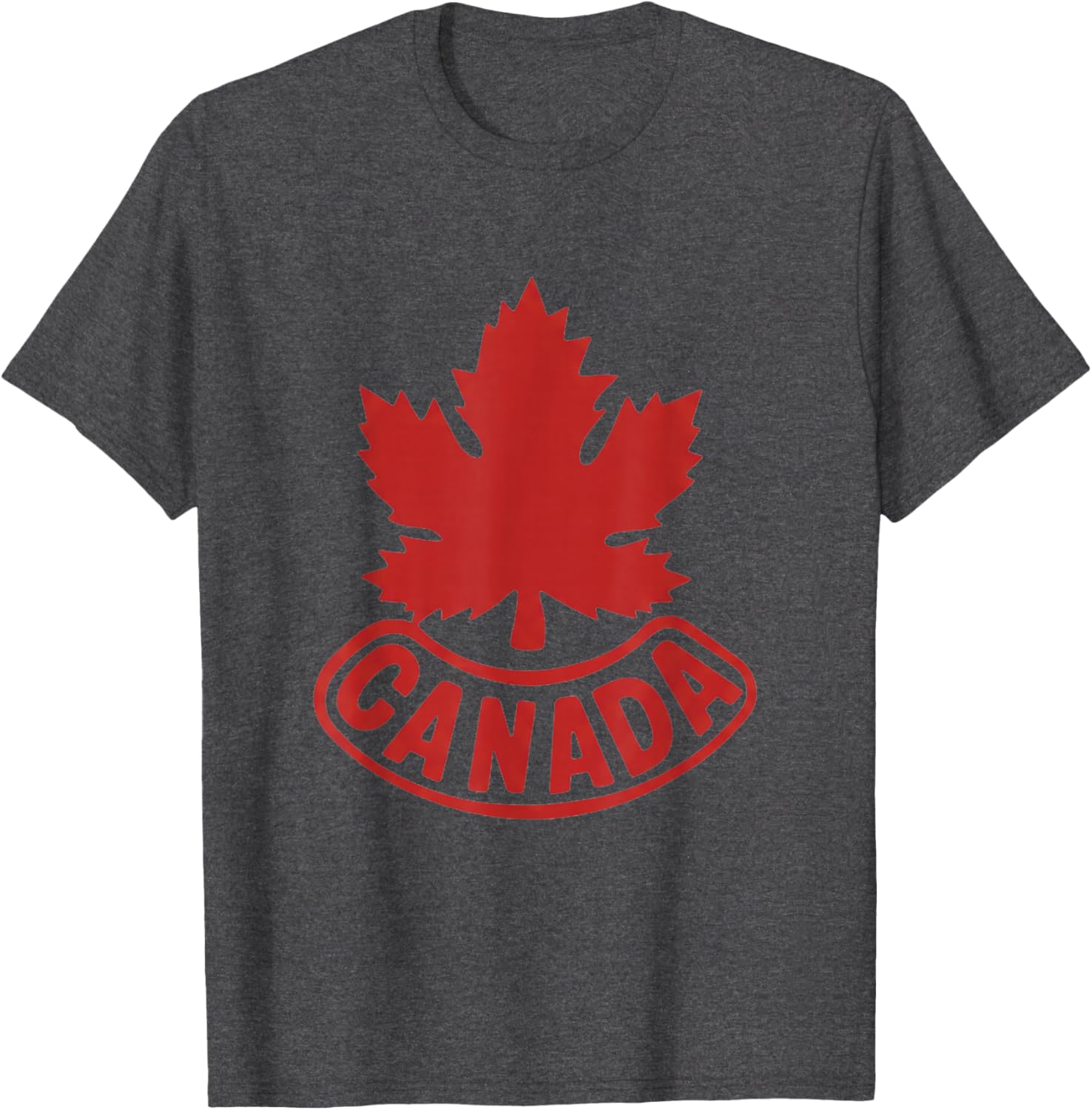 Vintage Maple Leaf Canada T-Shirt for Proud Canadians - Classic Tee - 14