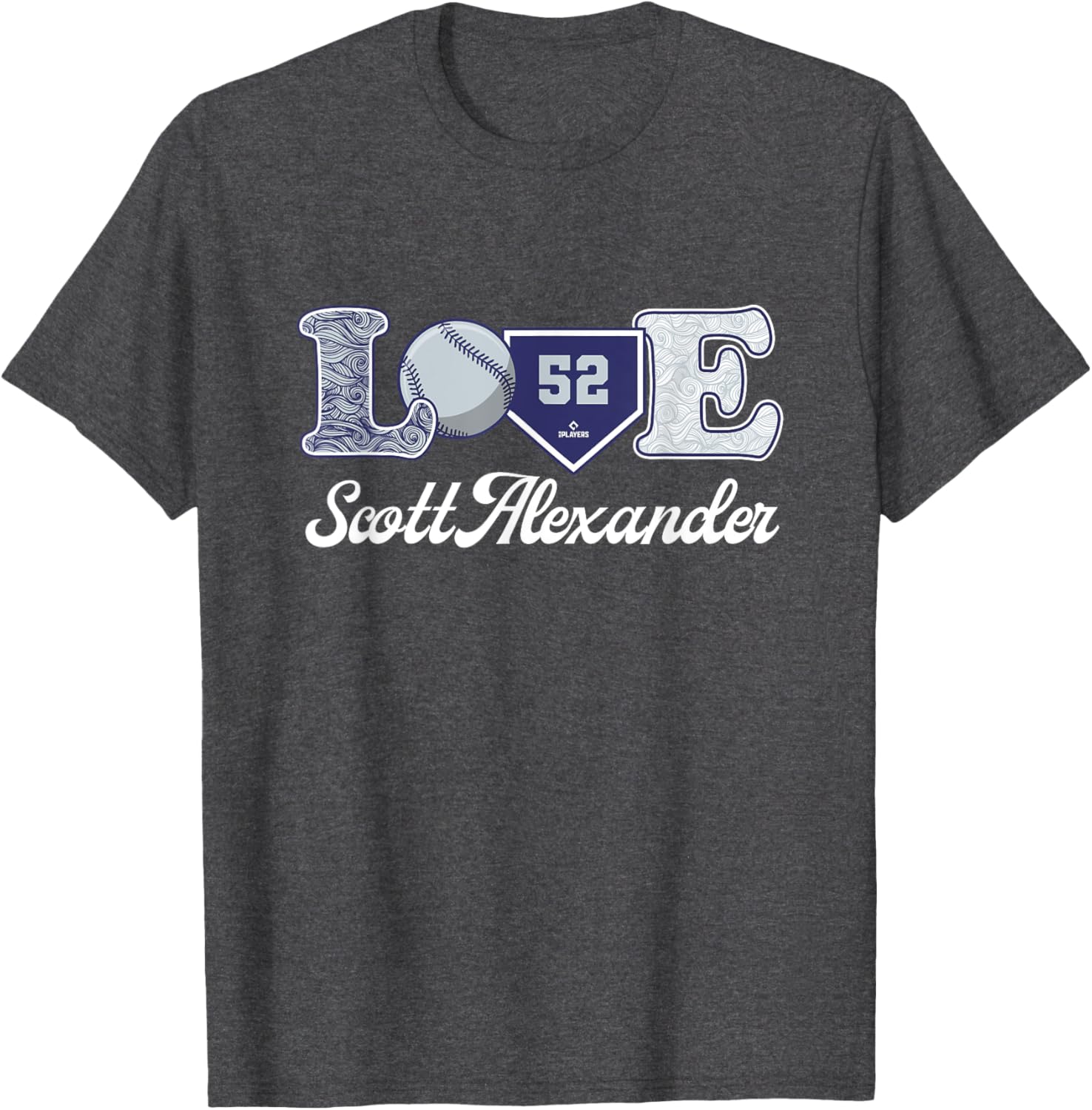 Stylish Love Scott Alexander Colorado Baseball T-Shirt for Fans - 3