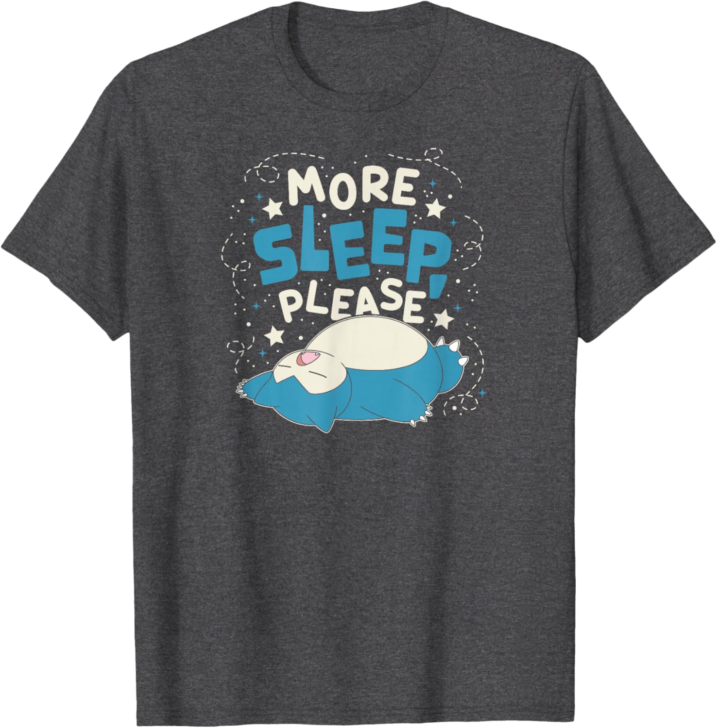 Snorlax More Sleep Please T-Shirt for Pokémon Fans - Comfy and Cute - 10
