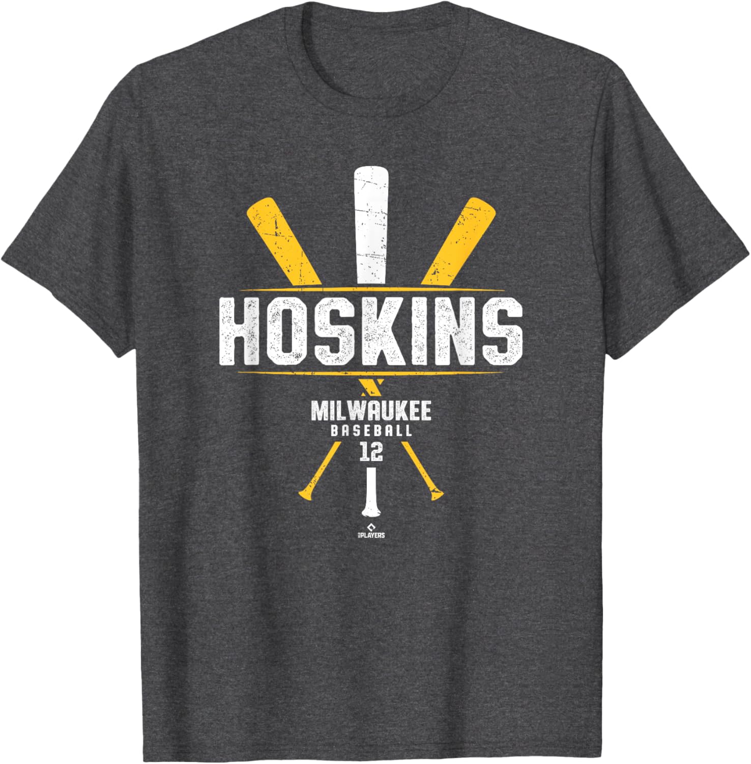 Vintage Rhys Hoskins Milwaukee Baseball T-Shirt for Game Day Fans - 1