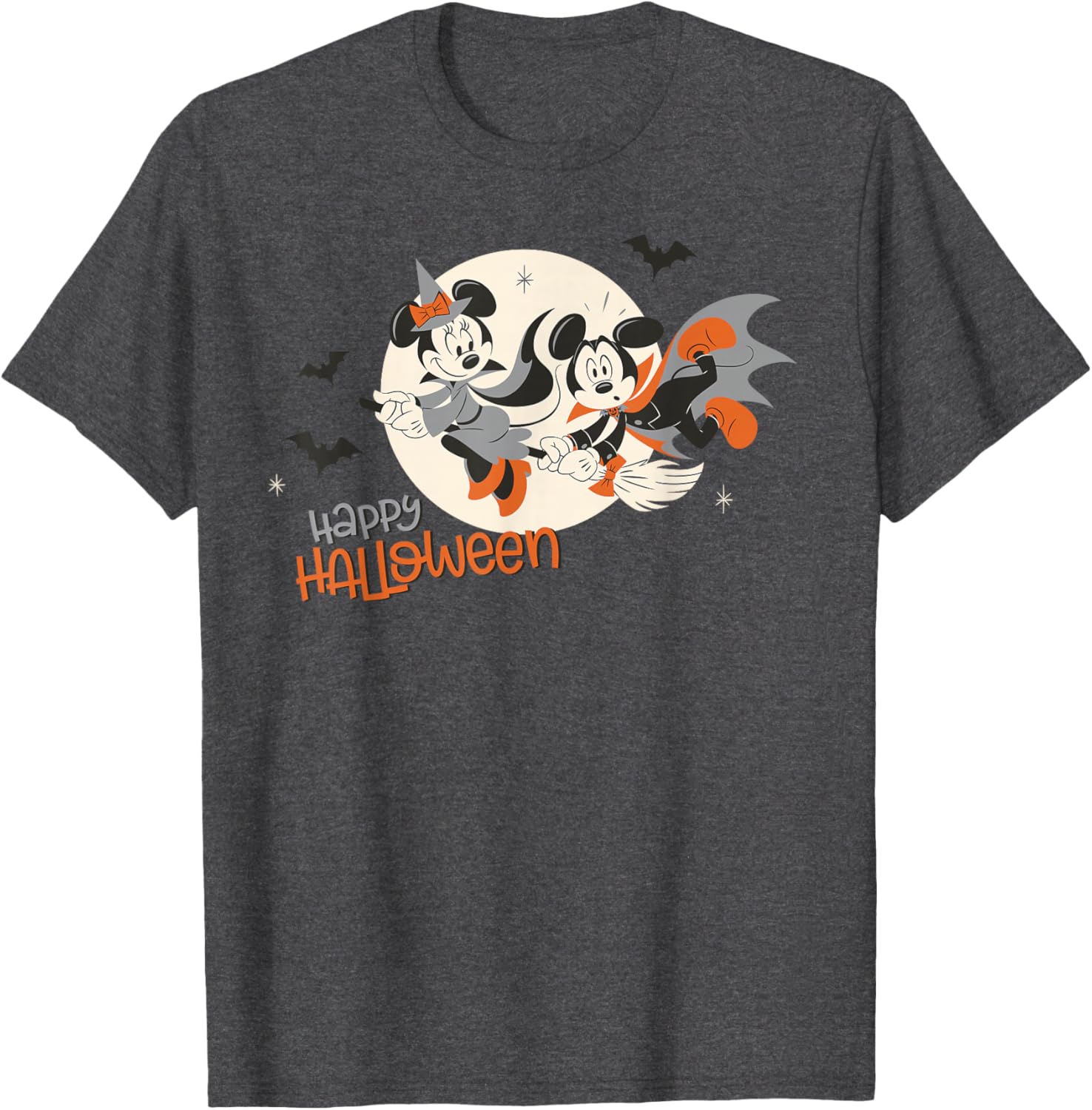 Disney Halloween Minnie and Mickey Flying T-Shirt for Kids and Adults - 5