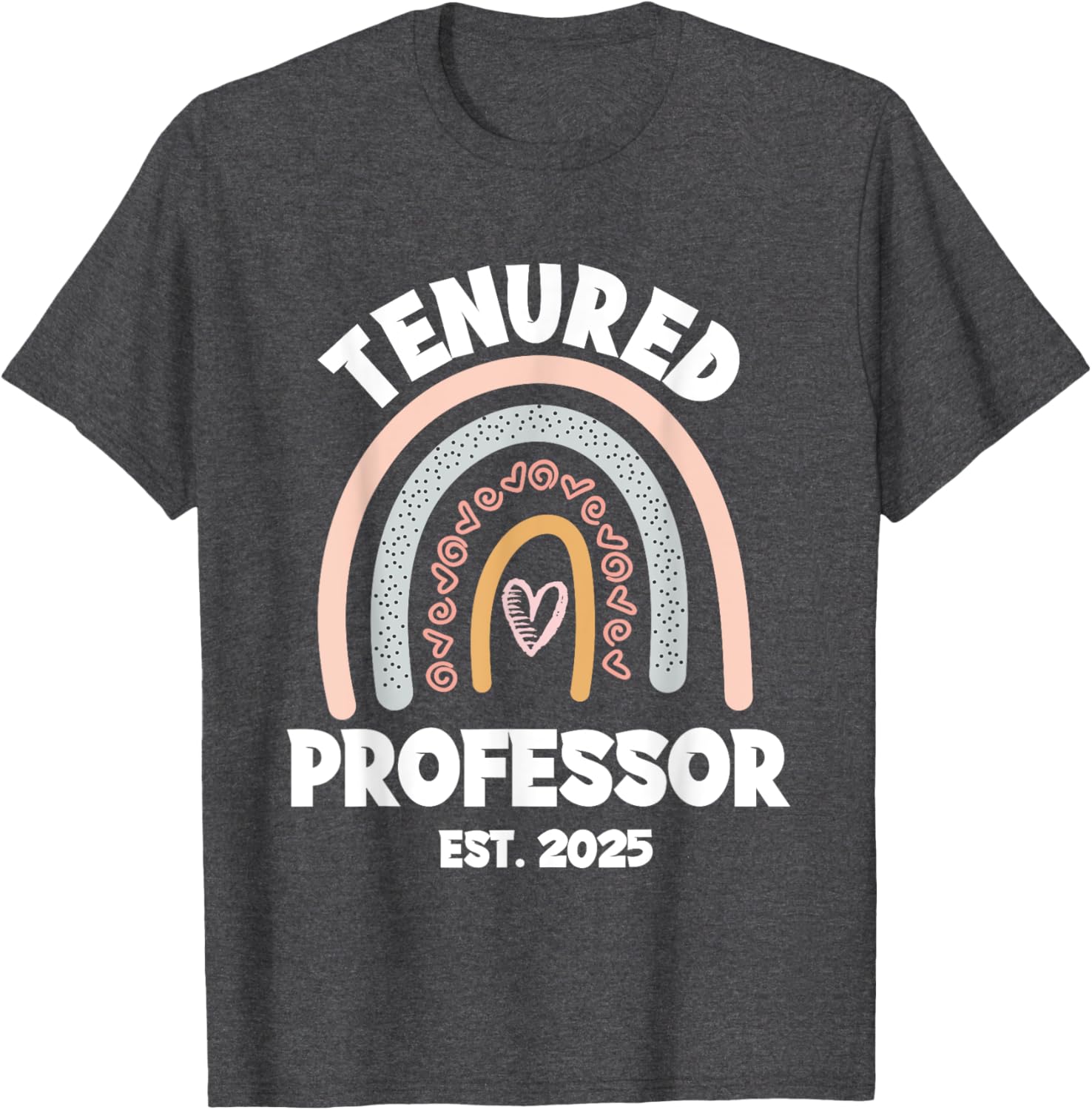 Tenured Professor 2025 Women in Academia T-Shirt for Educators - 18