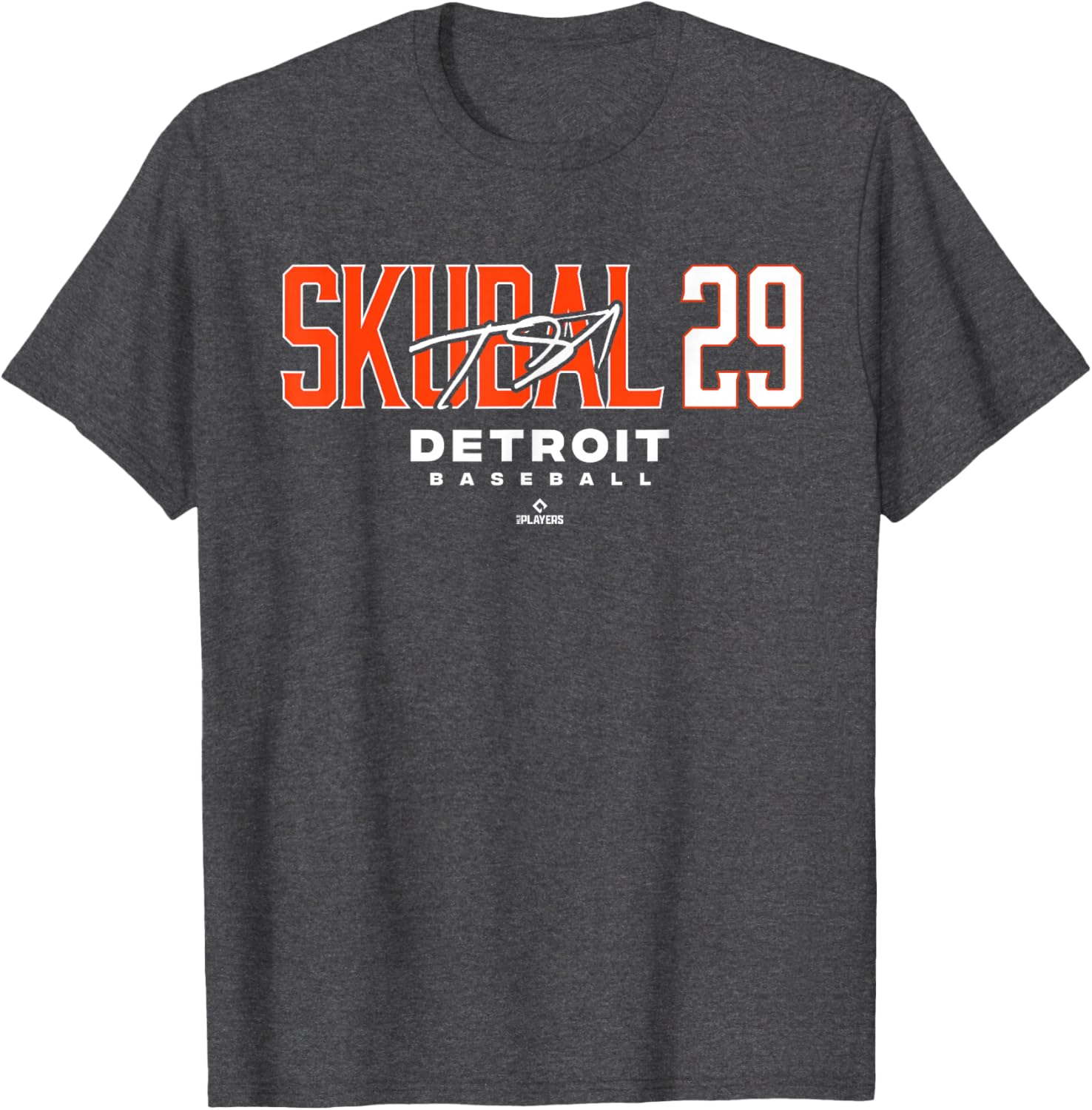 Tarik Skubal 29 Detroit MLBPA T-Shirt for Baseball Fans and Players - 1