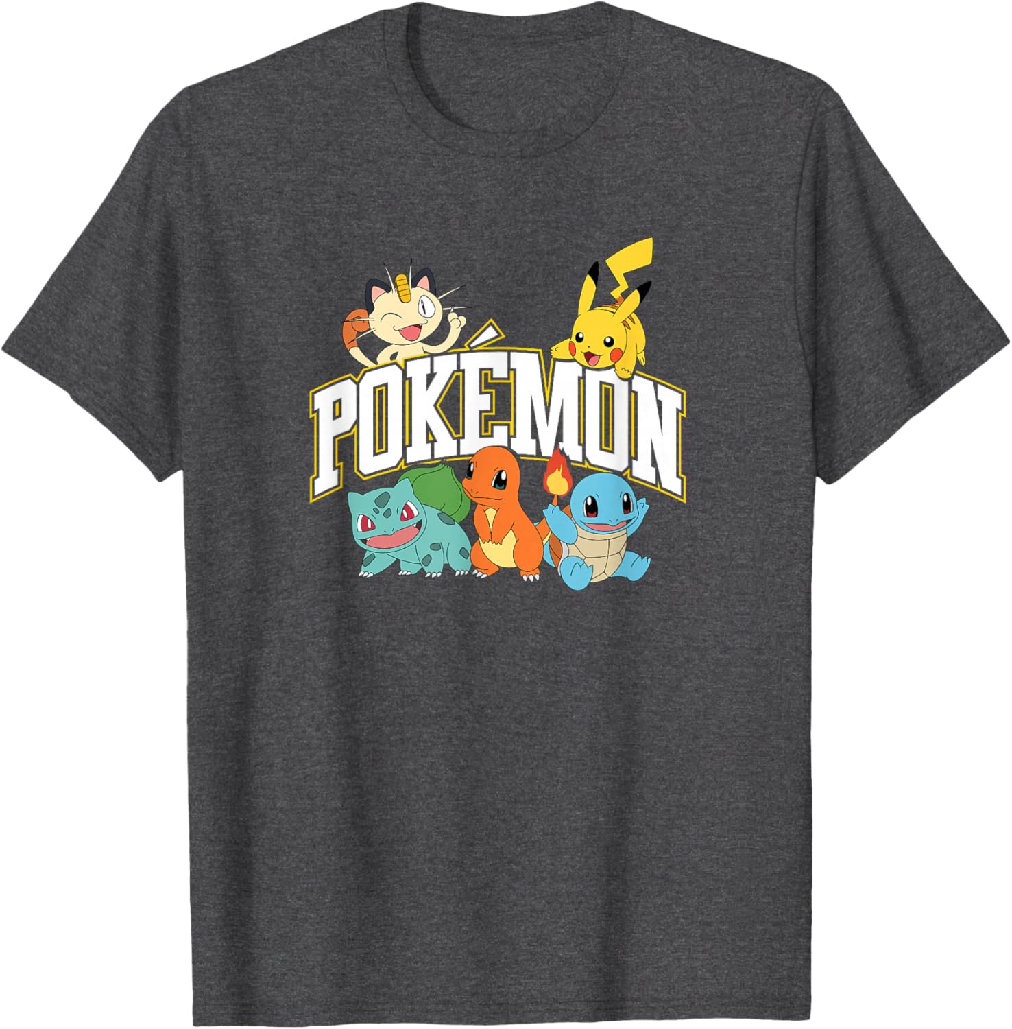 Pokémon Athletic Group T-Shirt for Fun and Active Adventures - 8