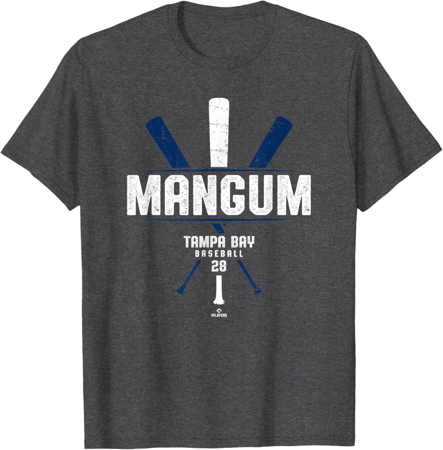 Vintage Jake Mangum Tampa Bay Baseball T-Shirt for Game Day Fans - 2