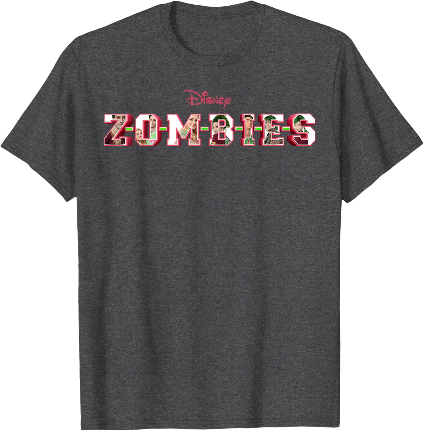 Zombies Movie Logo Character Fill T-Shirt for Fans and Collectors - 4