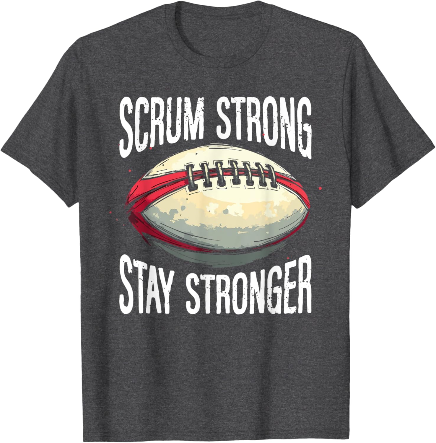 Stay Stronger Rugby T-Shirt for Players Stylish Athletic Wear - 2