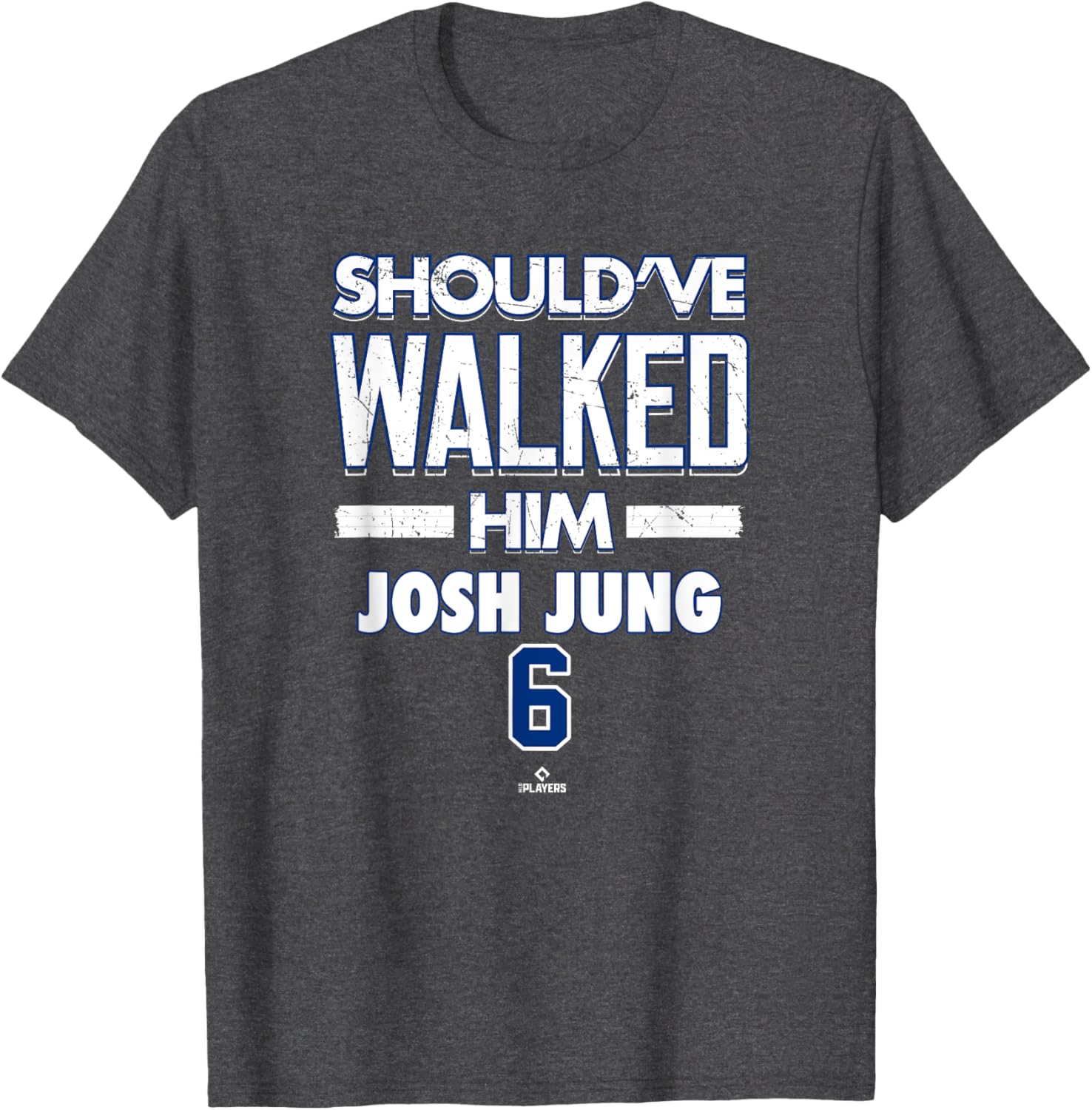Should've Walked Him Josh Jung Texas Baseball T-Shirt for Fans - 4
