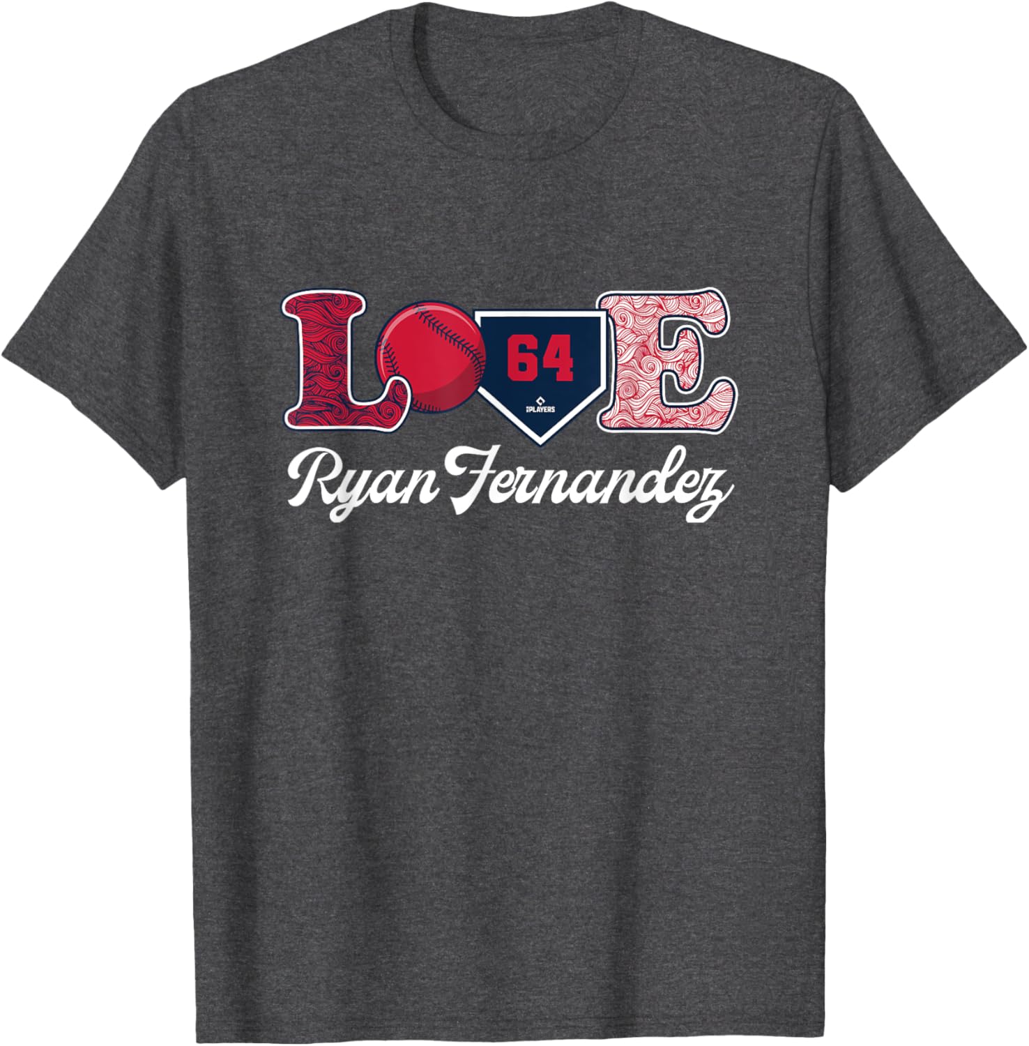Ryan Fernandez St Louis Baseball T-Shirt MLBPA Stylish Fan Apparel - 5