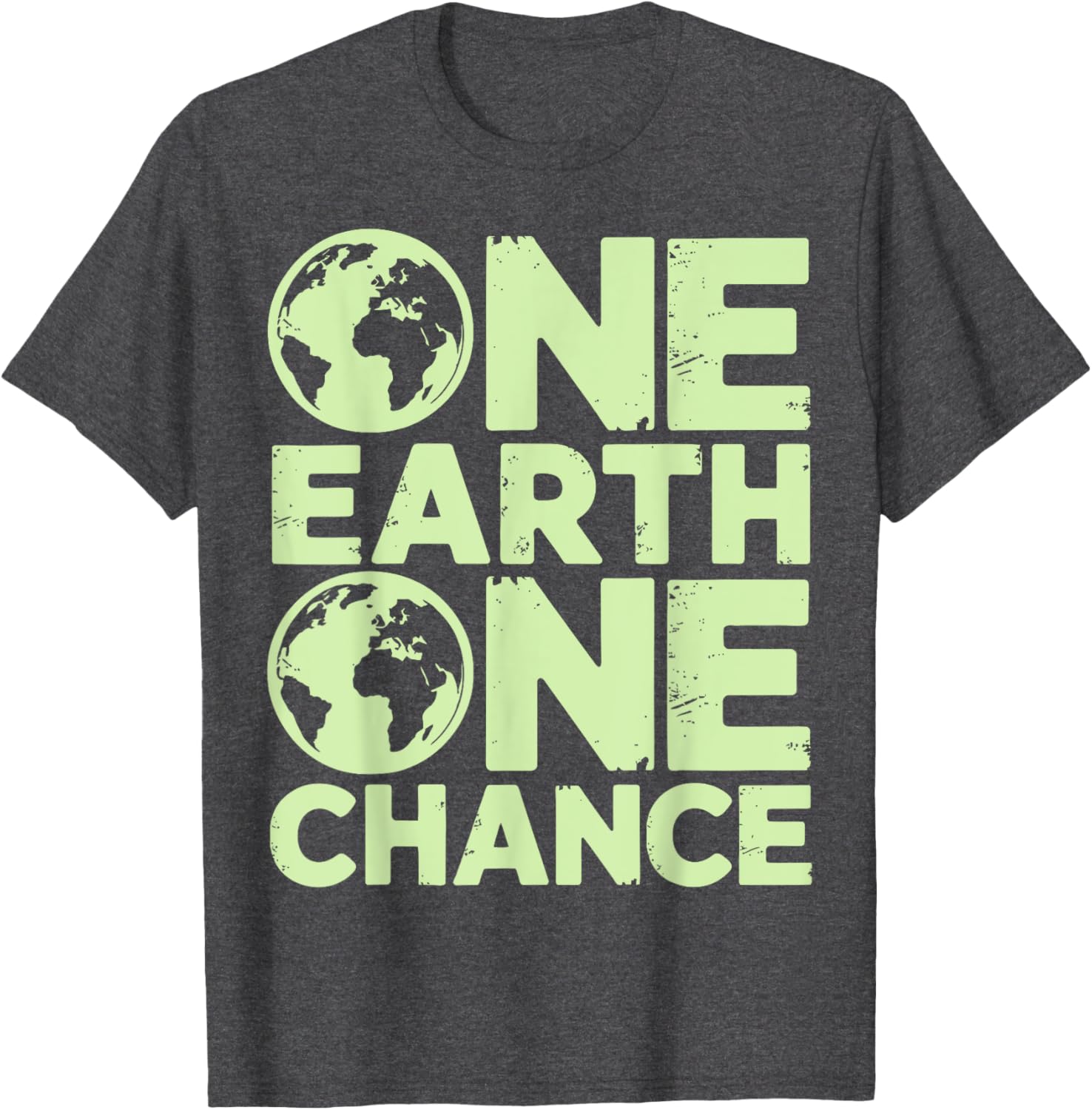 One Earth One Chance Save Earth Day T-Shirt for Eco-Friendly Fun - 6