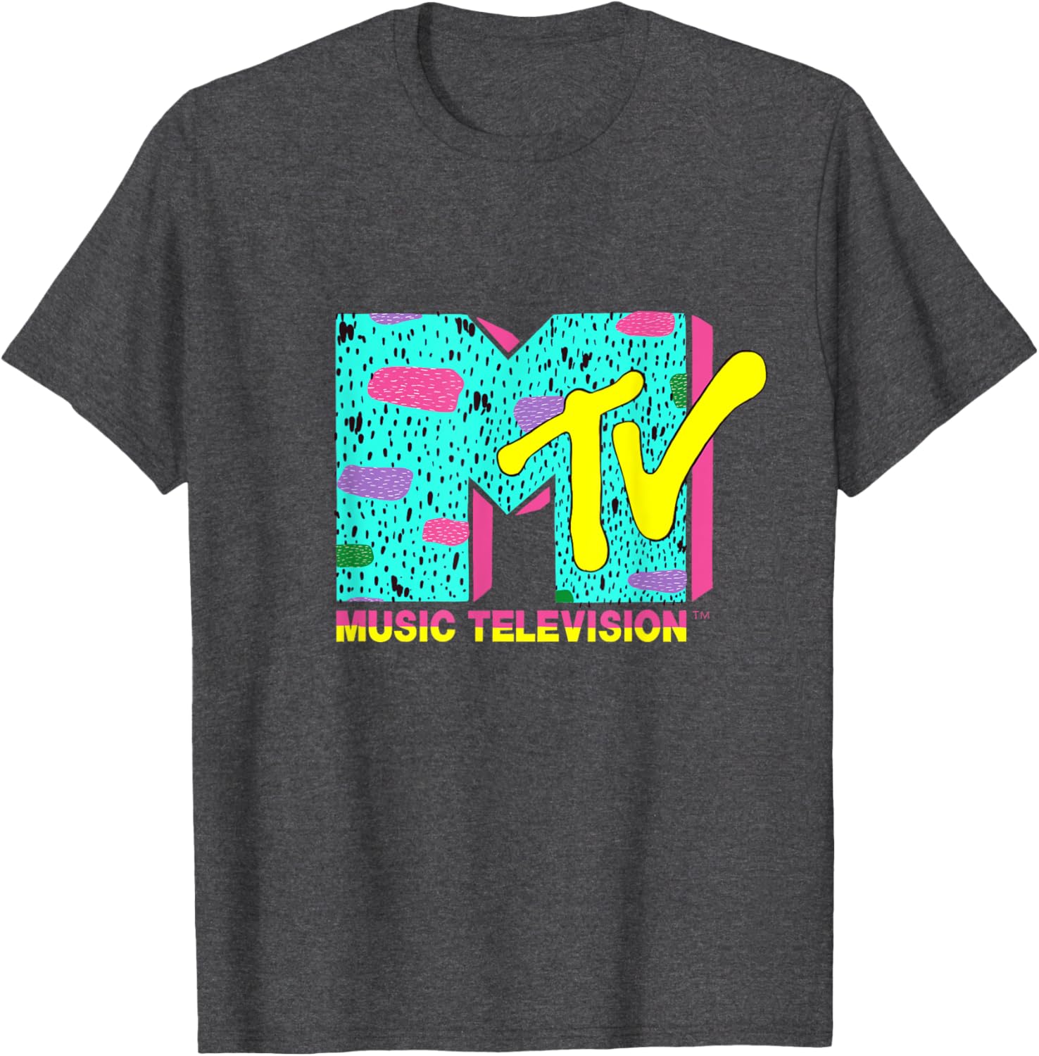 Vibrant Mademark x MTV Logo T-Shirt with Funky Design for Enthusiasts - 20