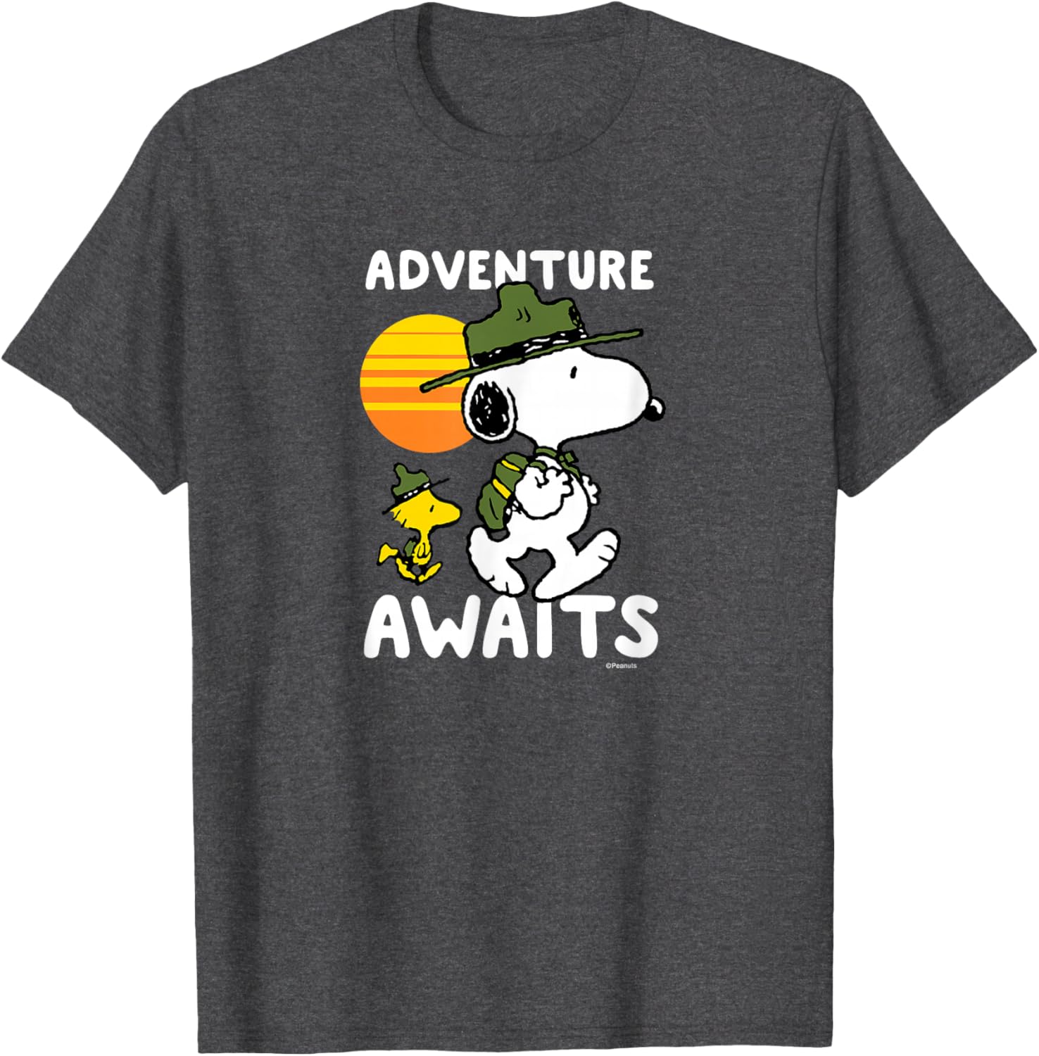 Peanuts Snoopy Adventure Awaits T-Shirt for Fun-Loving Fans - 6
