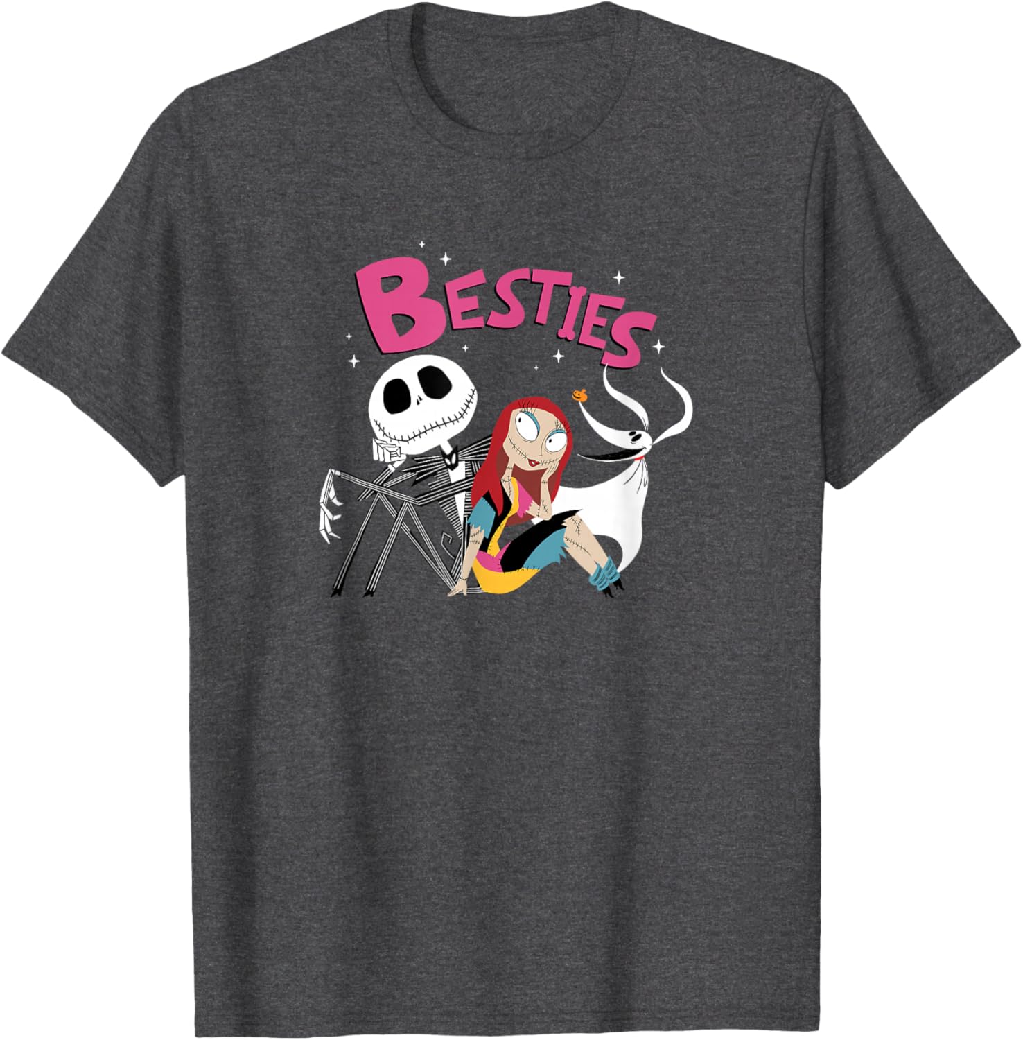Disney The Nightmare Before Christmas Besties T-Shirt for Friends and Fans - 7