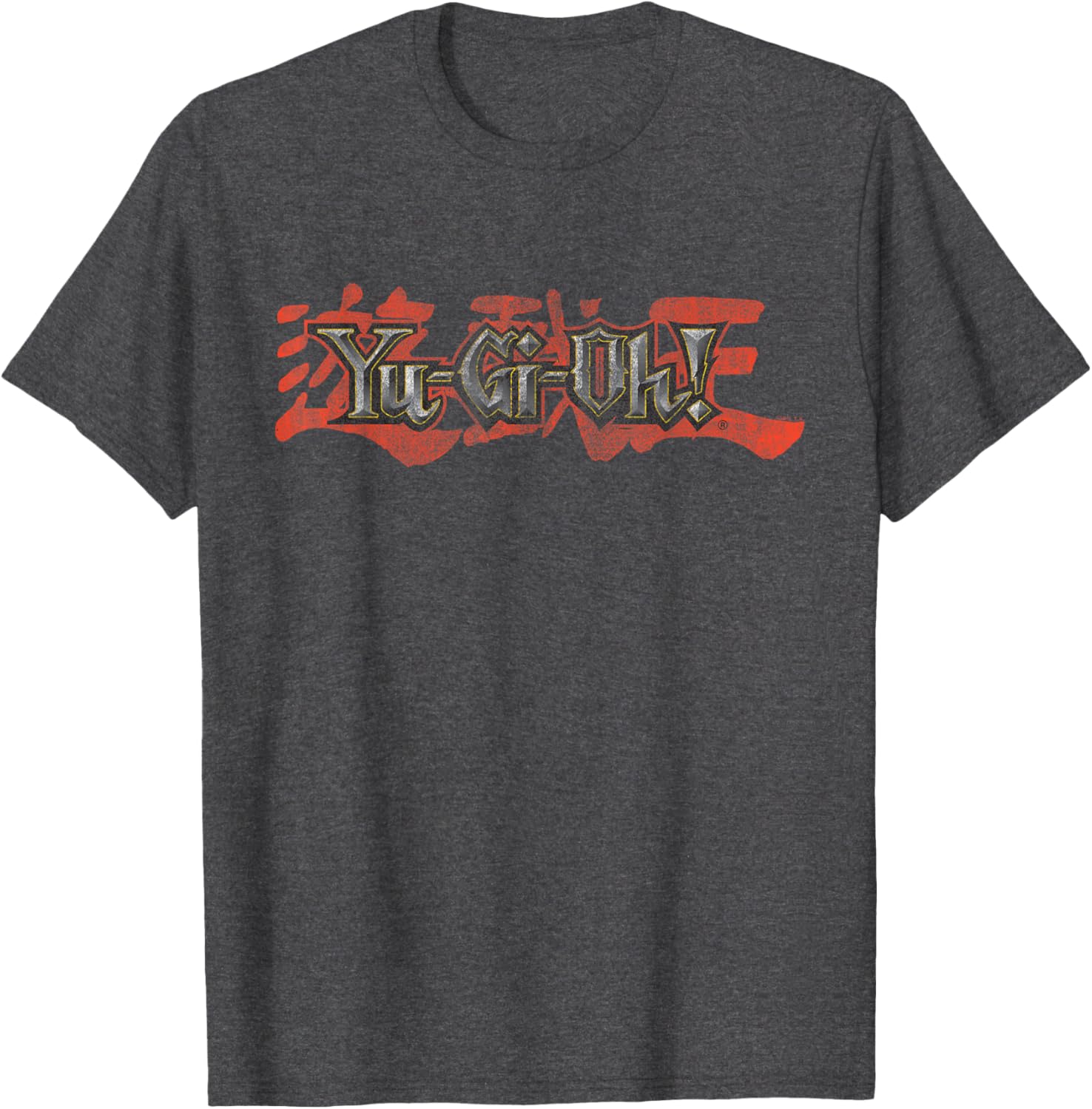Yu-Gi-Oh Retro Distressed Logo Anime T-Shirt for Fans and Collectors - 2