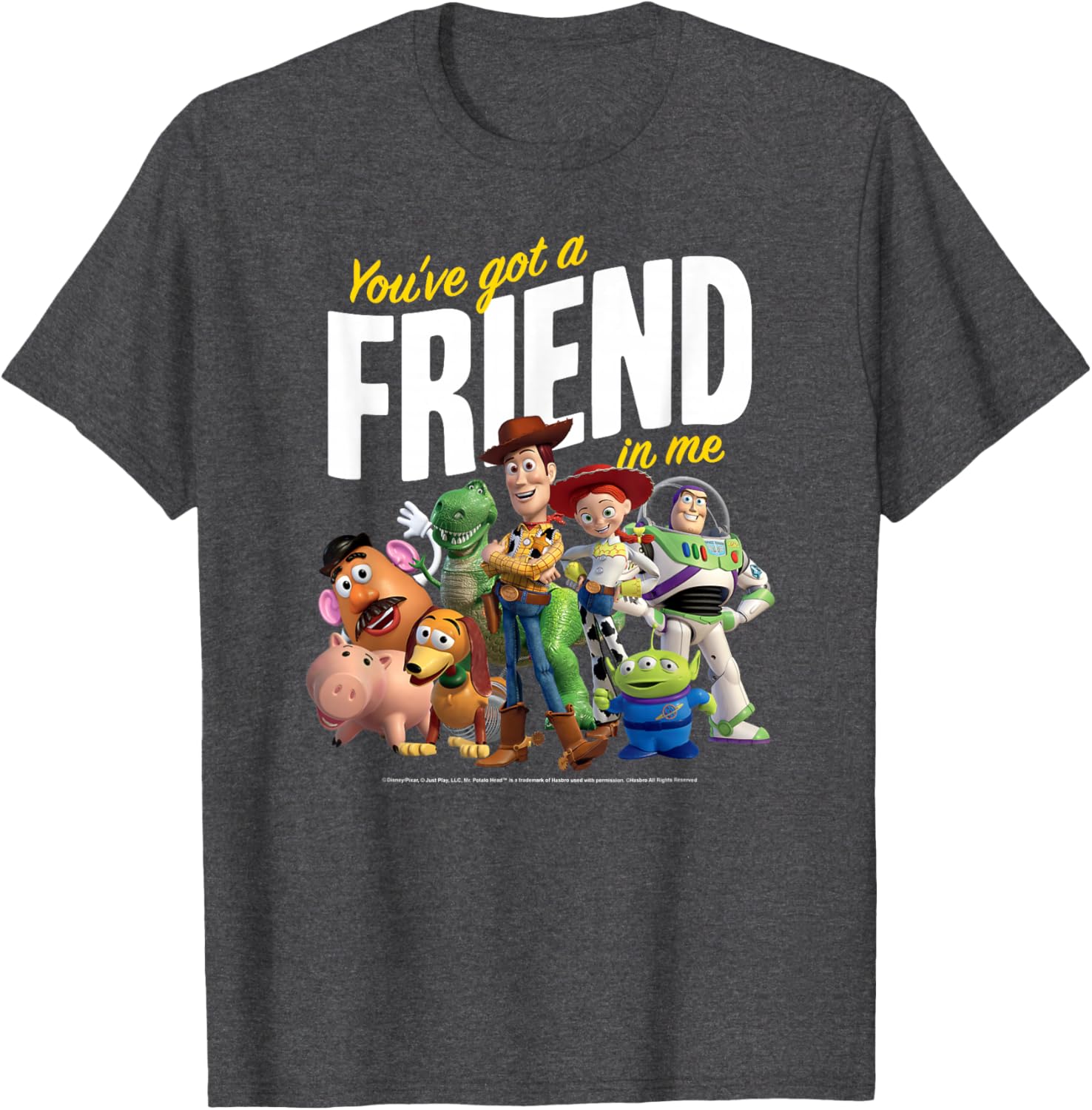 Toy Story You've Got a Friend In Me T-Shirt for Kids and Adults - 5
