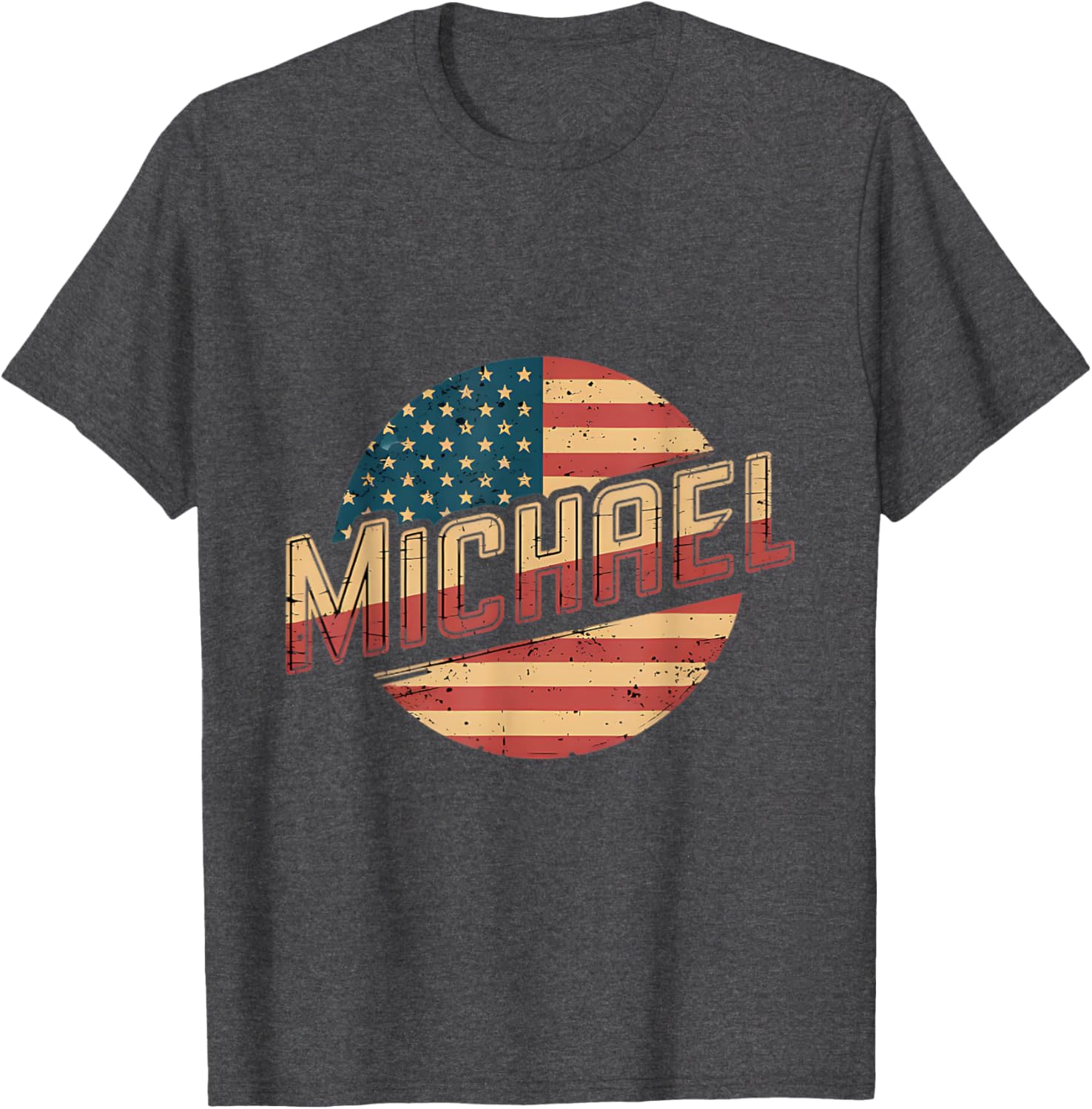 Personalized Michael USA Flag Patriot T-Shirt for Proud Americans - 6
