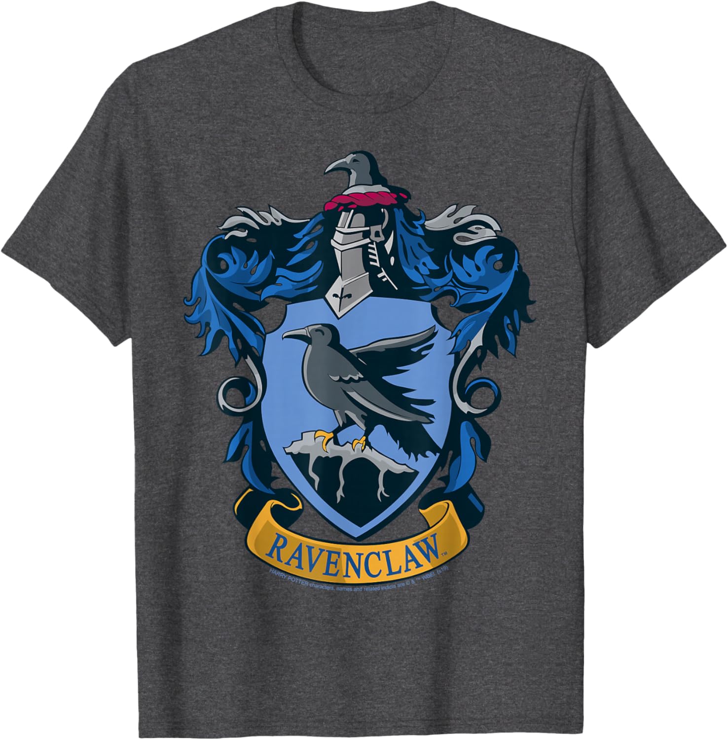 Ravenclaw Hogwarts House Nouveau Crest T-Shirt for Harry Potter Fans - 4