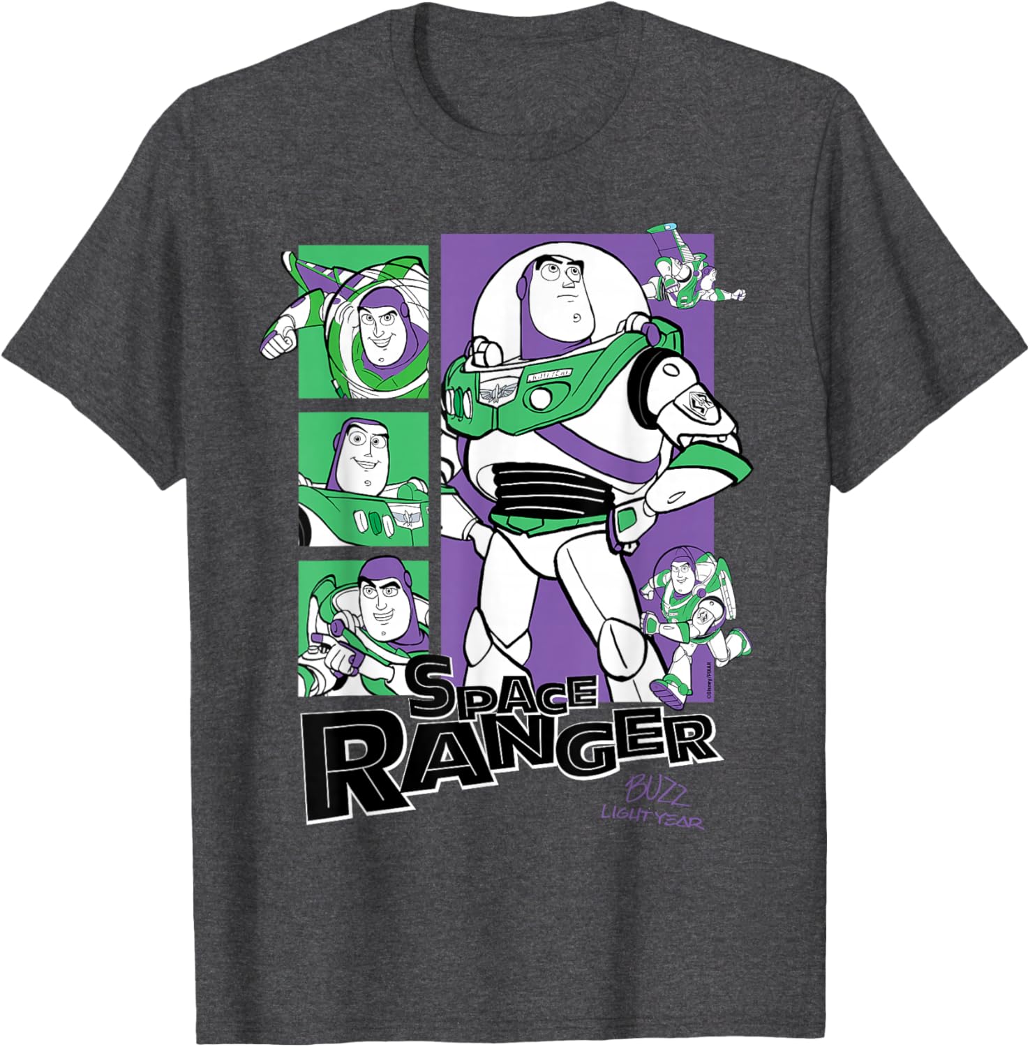 Toy Story Buzz Lightyear Signature T-Shirt for Kids and Adults - 3