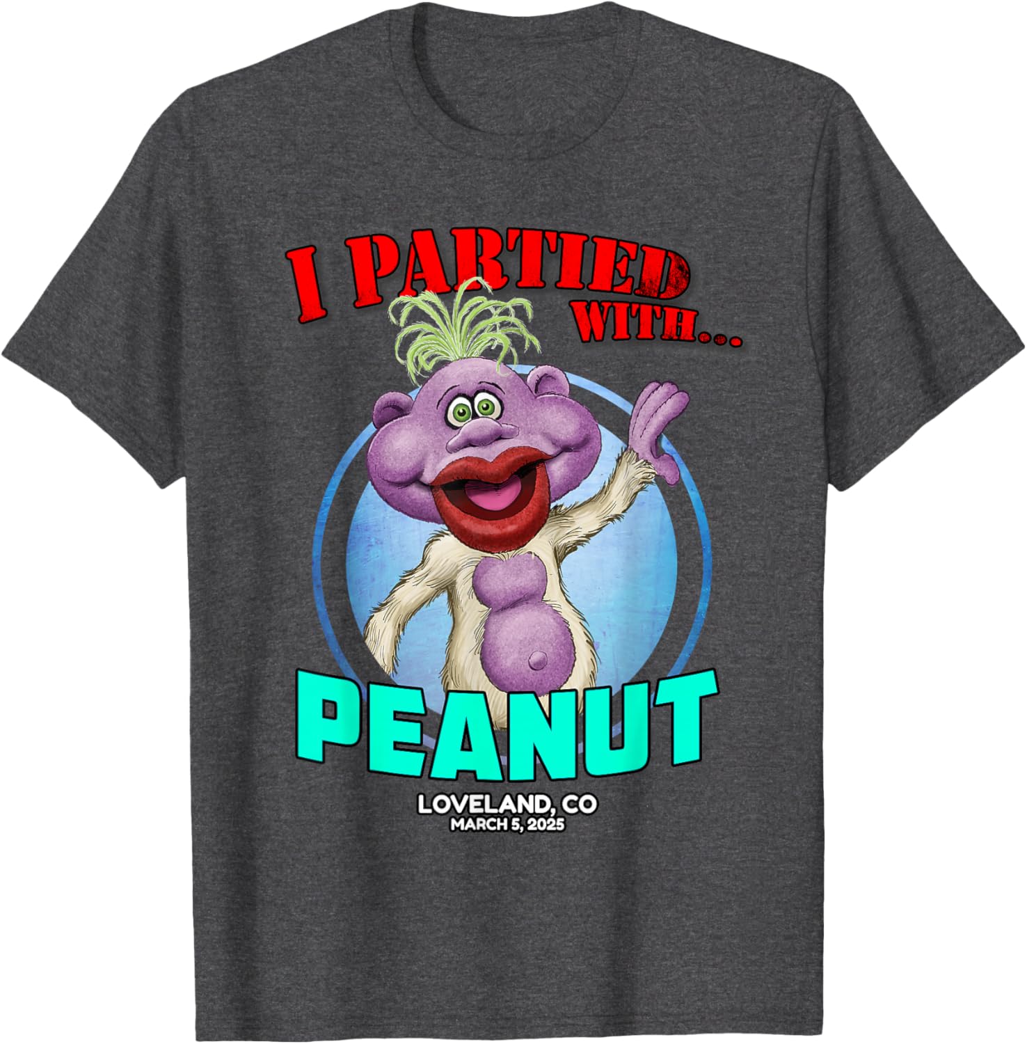 Peanut Loveland CO 2025 T-Shirt for Fun and Casual Style - 3